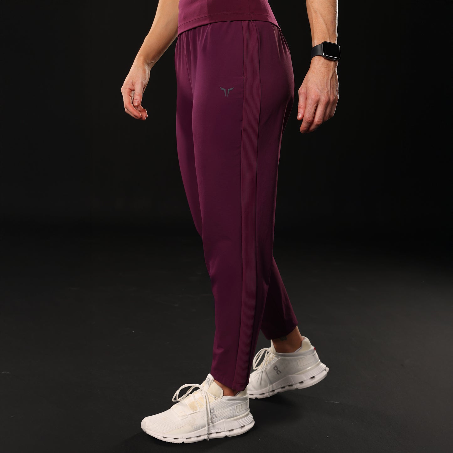 Woven Slim Leg Pants - Pickled Beet