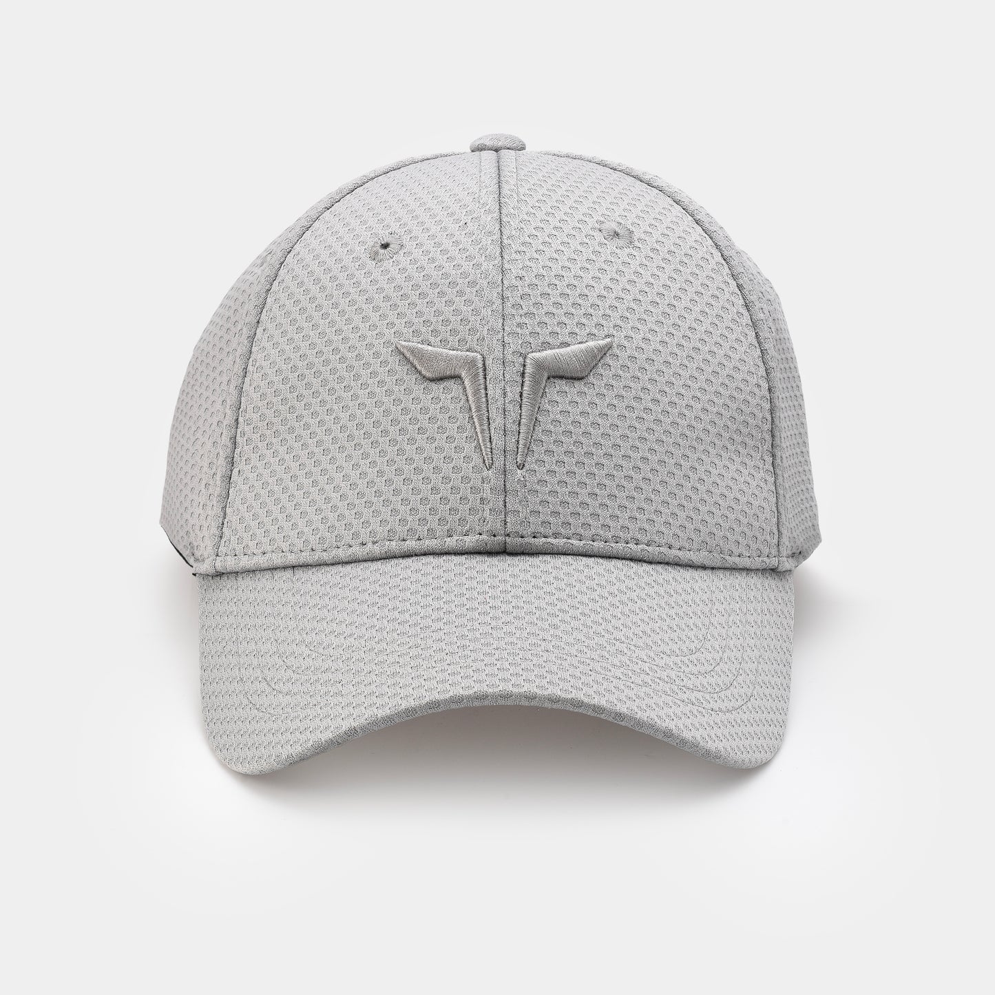 قبعة ماركة قابلة للتعديل - فضي مطفي