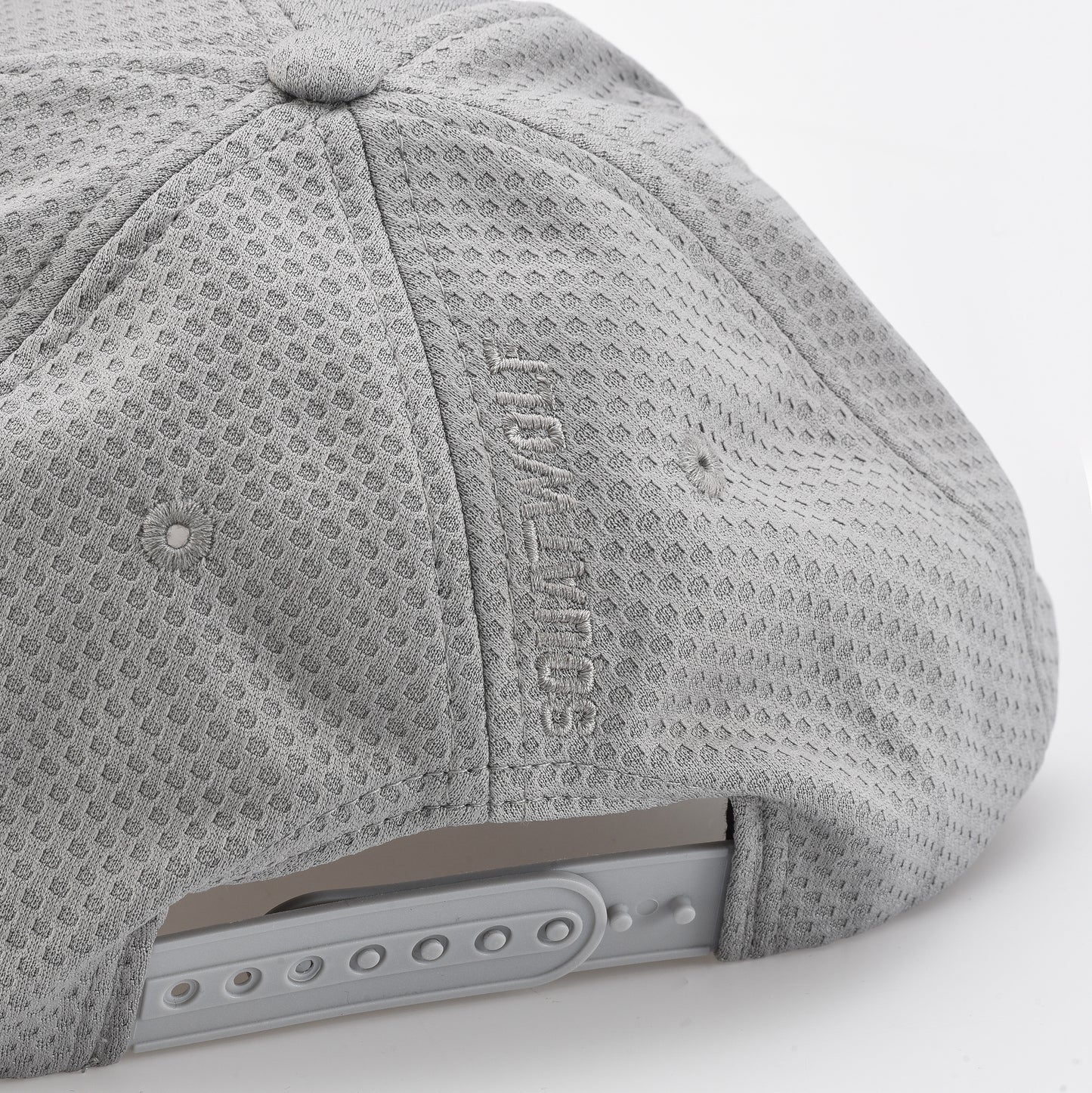 قبعة ماركة قابلة للتعديل - فضي مطفي