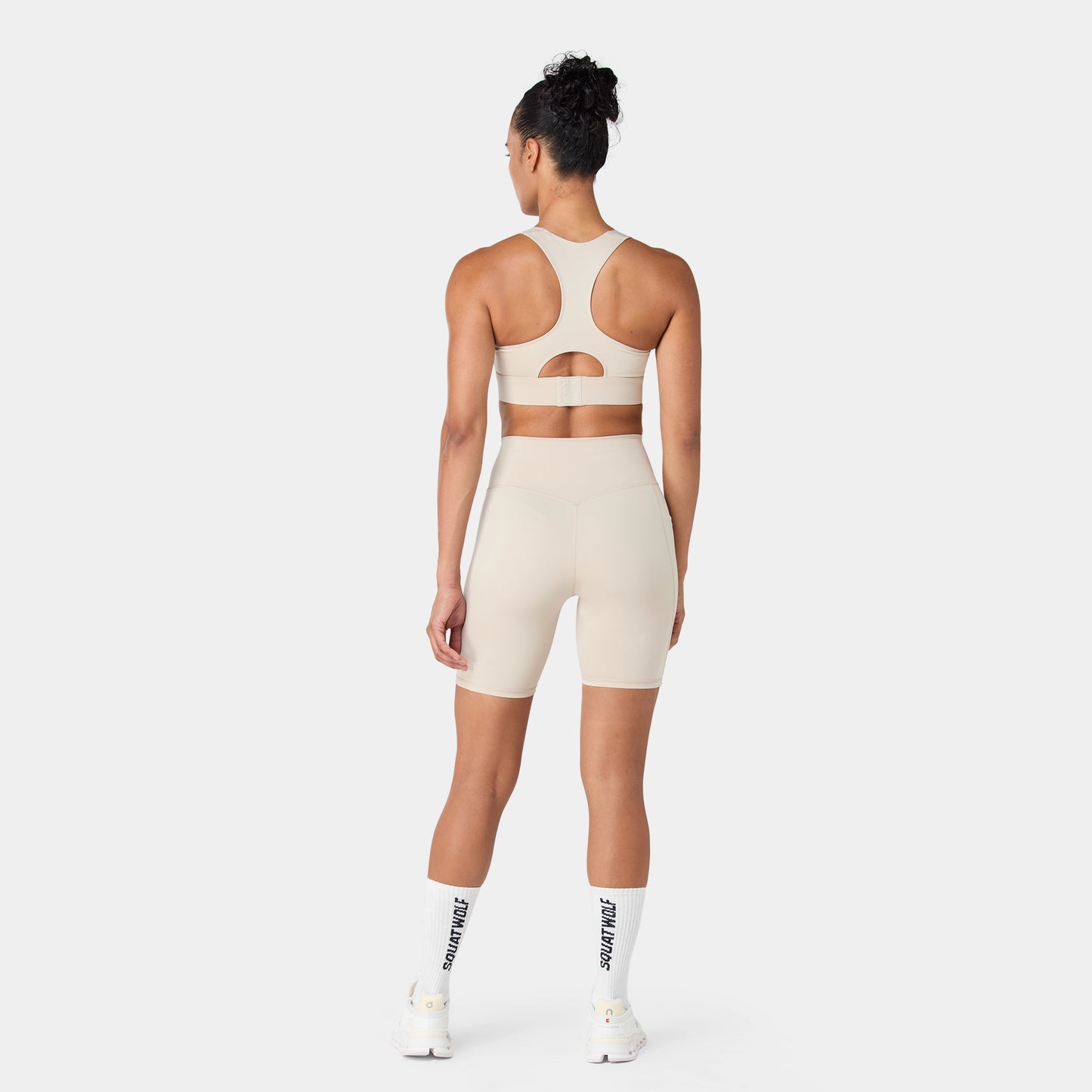 حمالة صدر ريسرباك بتغطية عالية - فضي مطفي