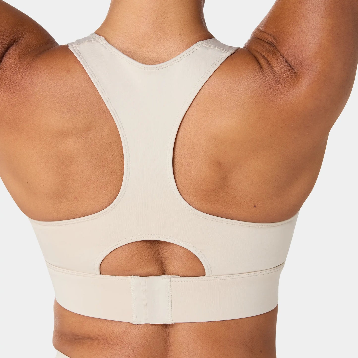 حمالة صدر ريسرباك بتغطية عالية - فضي مطفي