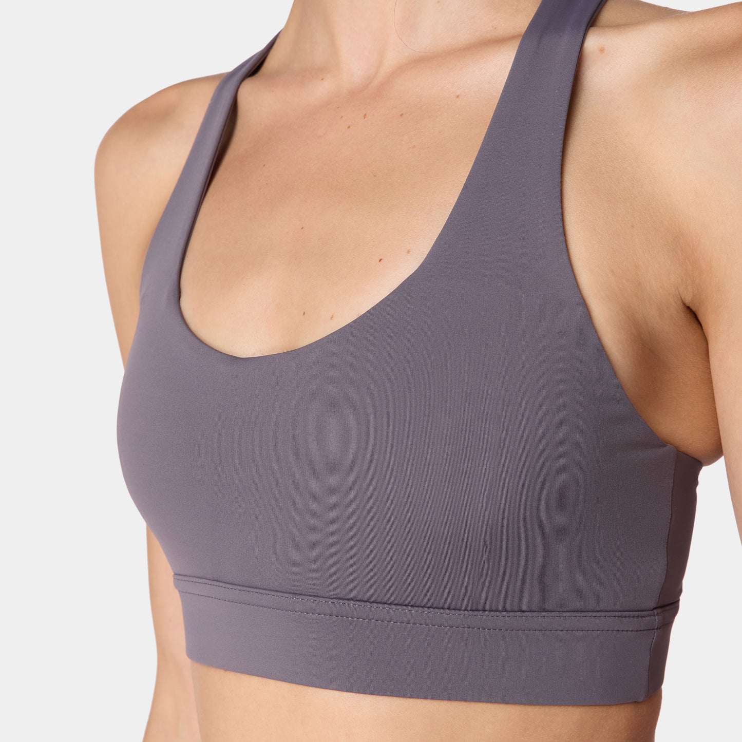 Racer Back Bra - Rabbit