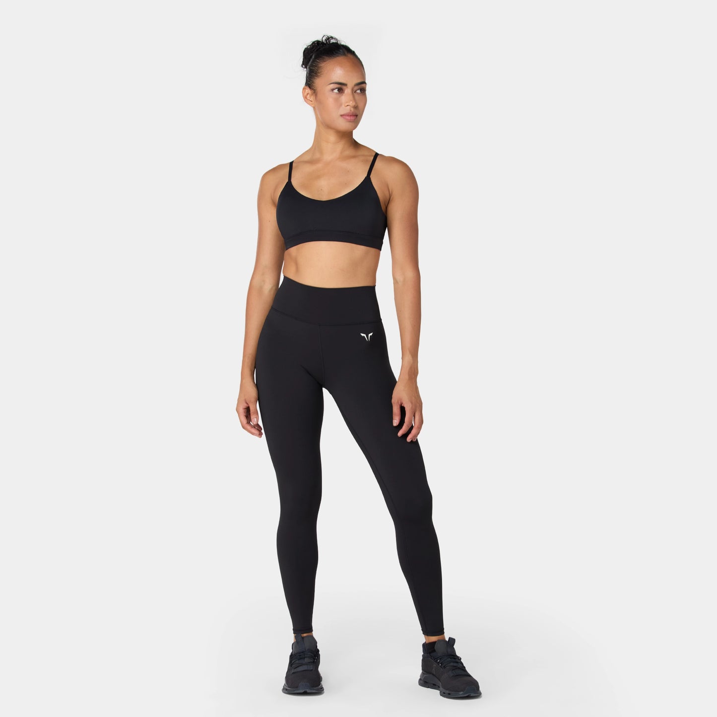 حمالة صدر بأربطة - أسود