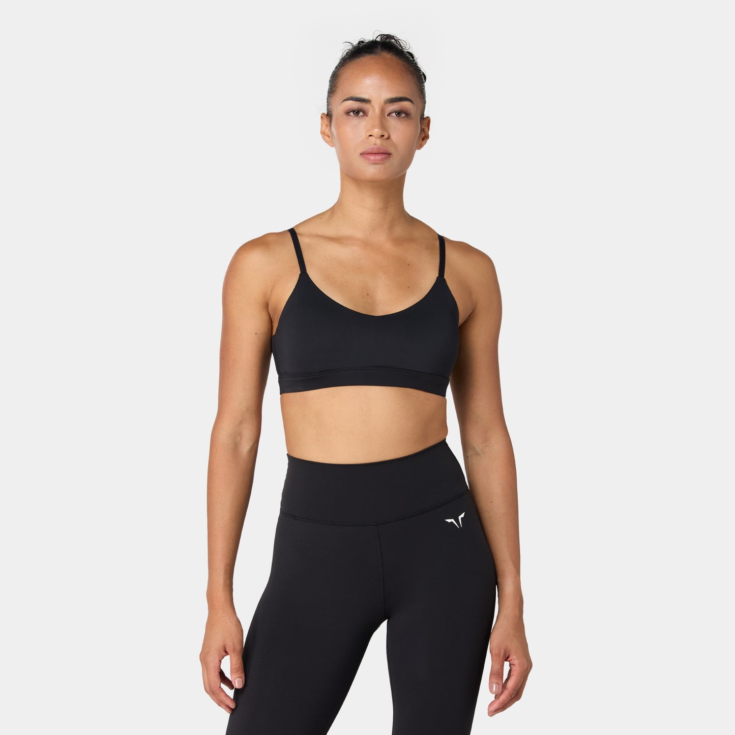 حمالة صدر بأربطة - أسود