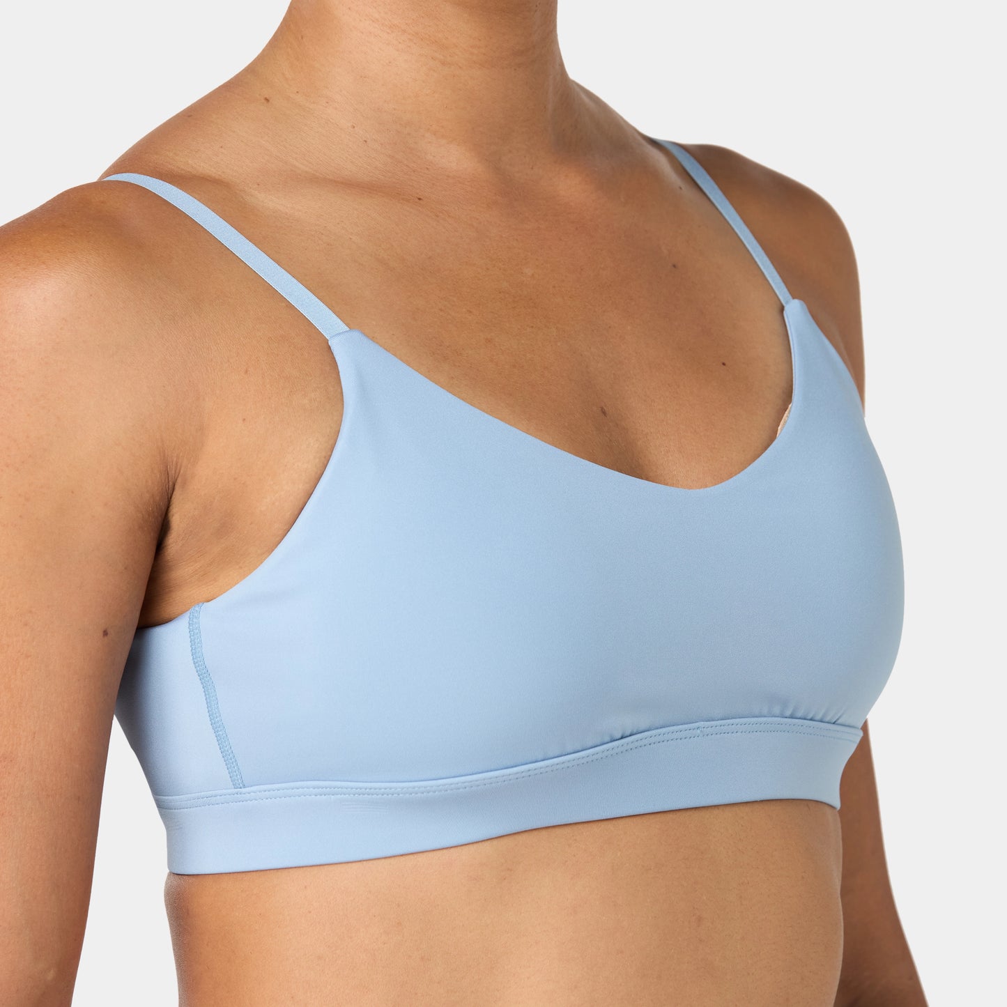 حمالة صدر بأربطة - أزرق مغبر