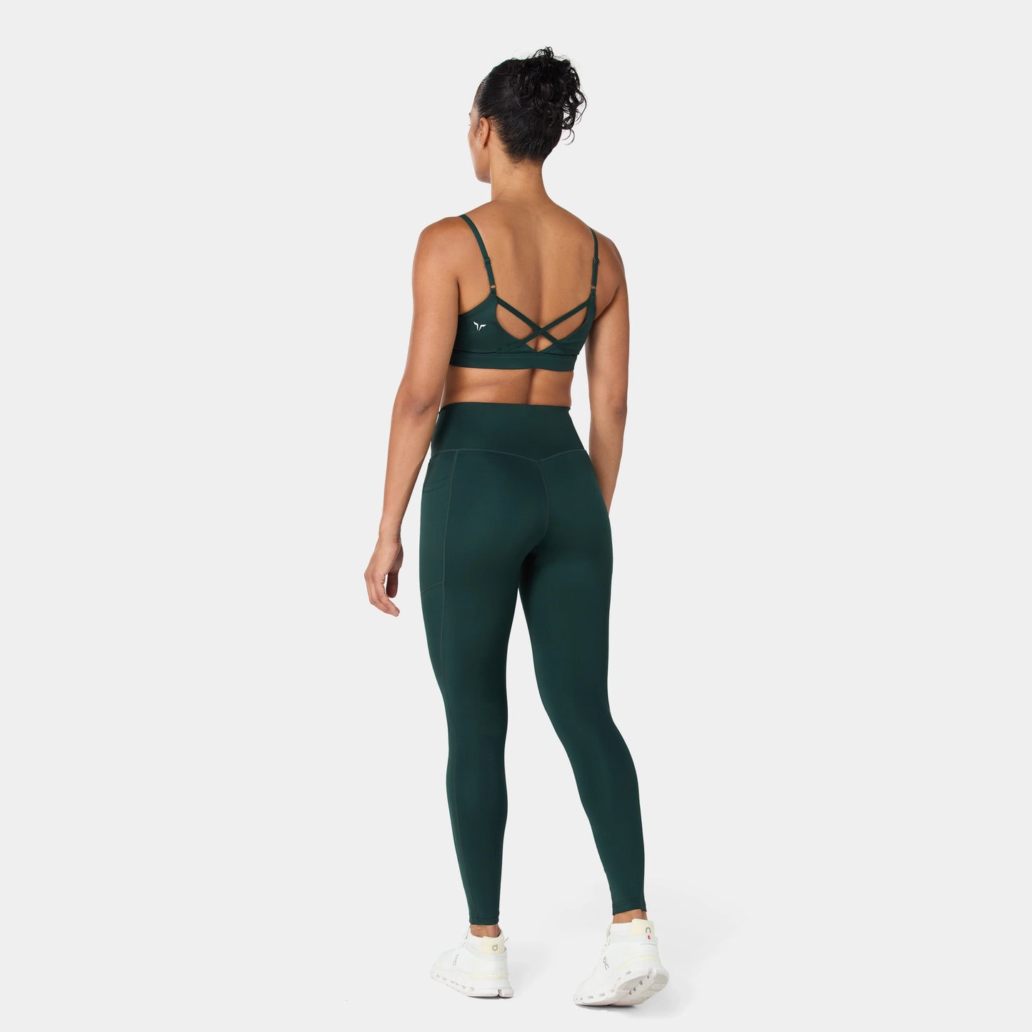 حمالة صدر بأربطة - أخضر زرعي