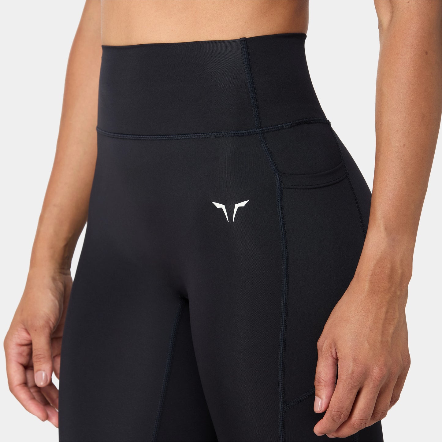 ليقينز بخصر مرتفع 24"- أسود