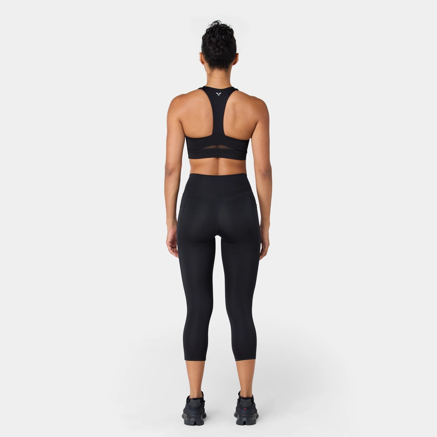 ليقينز بخصر مرتفع 24"- أسود