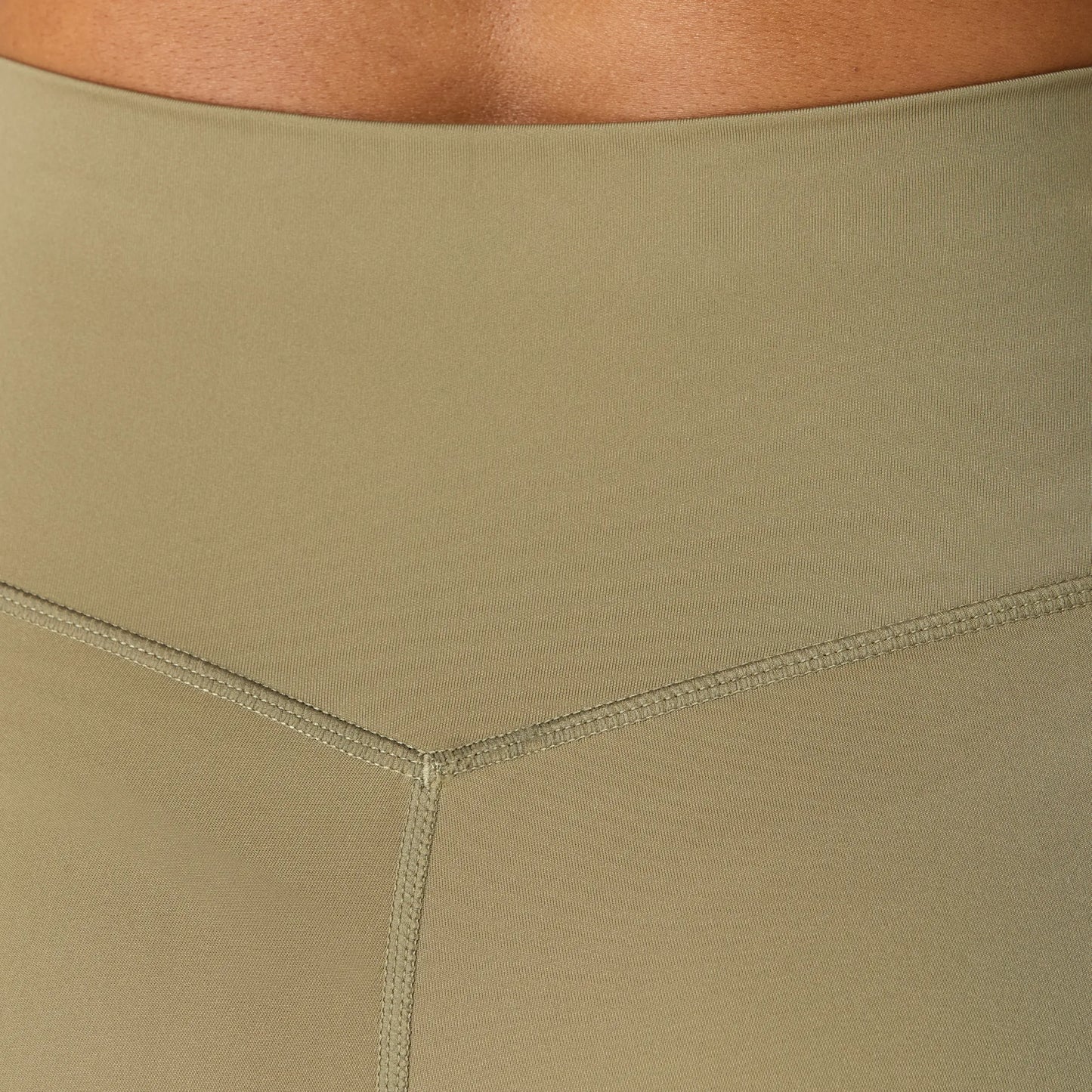 ليقينز بخصر مرتفع 24" - زيتوني