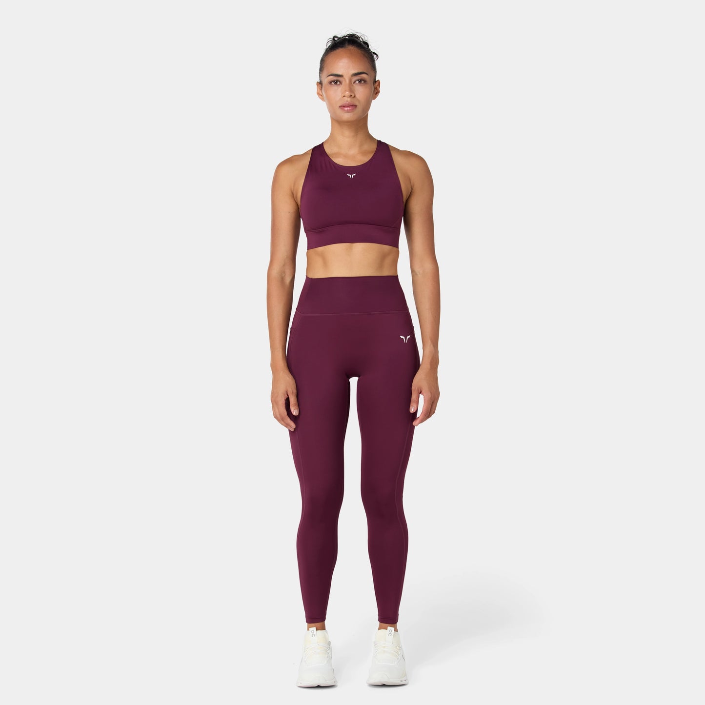 ليقنز بخصر مرتفع 27" - أرجواني