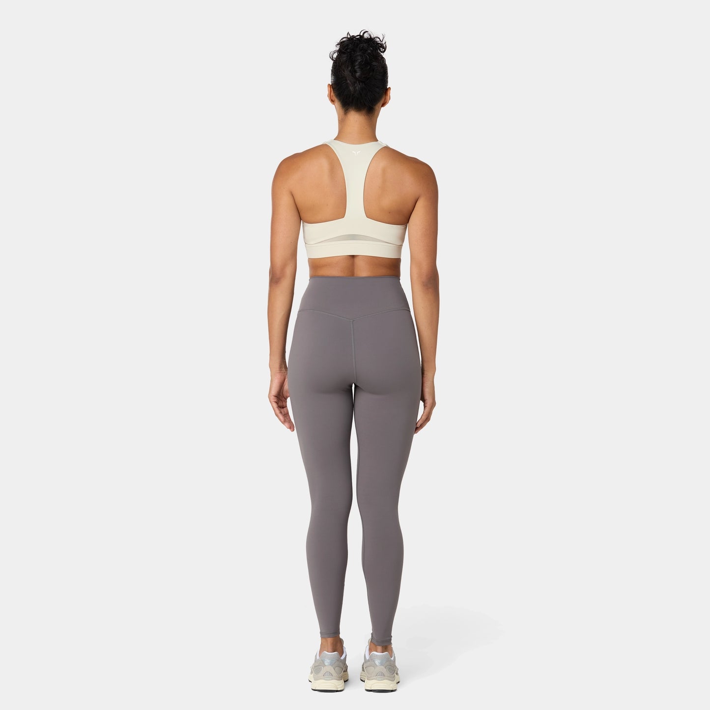 ليقينز بخصر مرتفع 27" - رمادي ثلجي