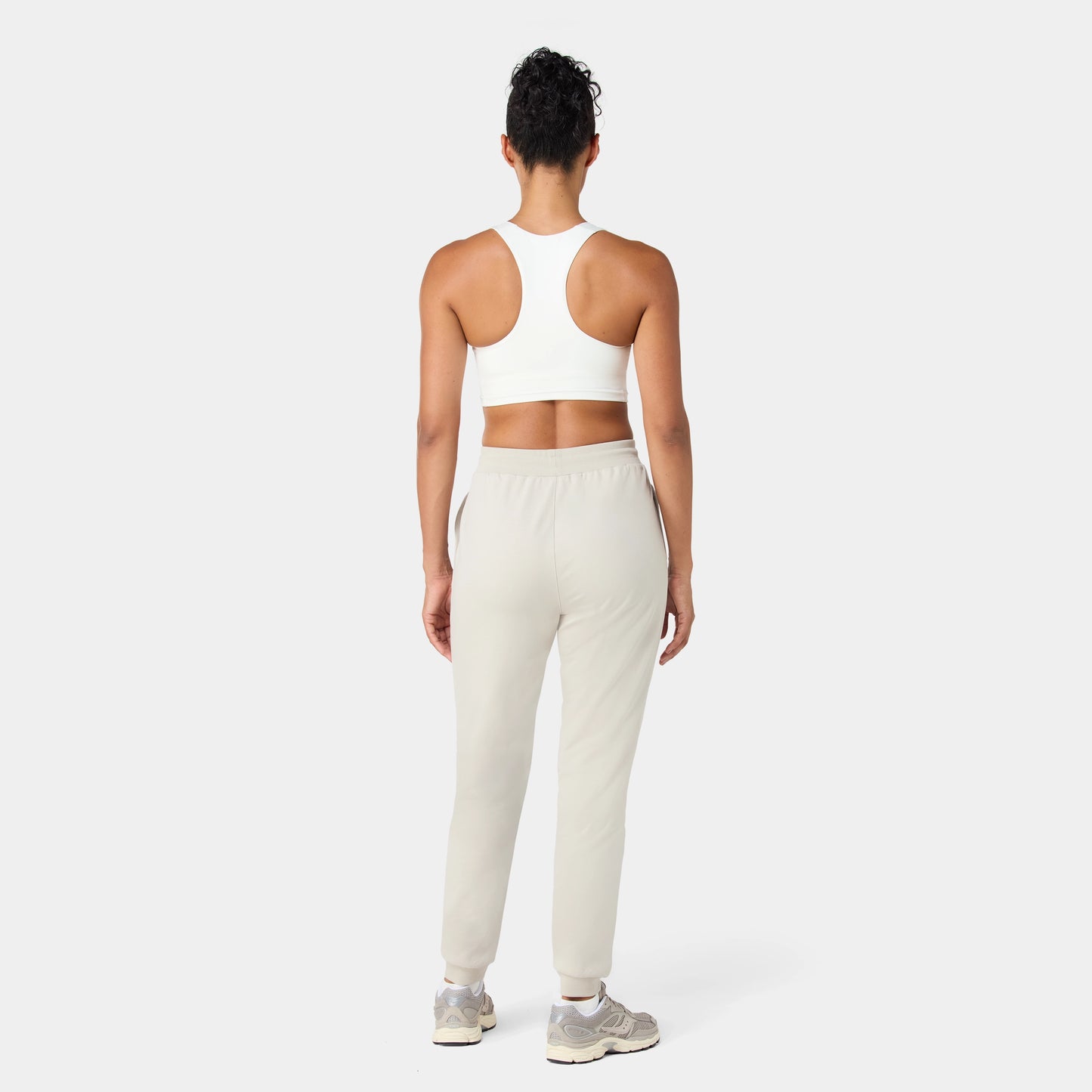 جوقرز رياضي بقصة عادية - فضي مطفي