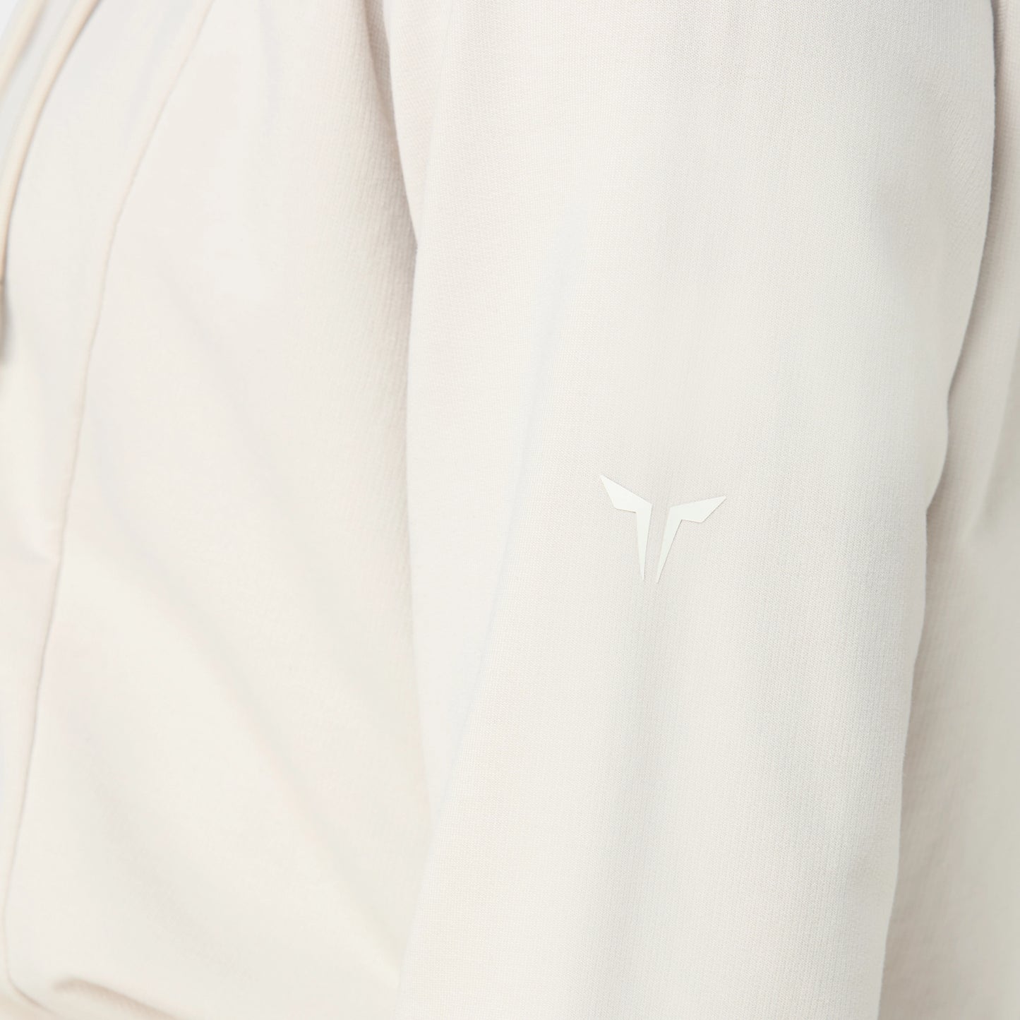 هودي رياضي قصير - فضي مطفي