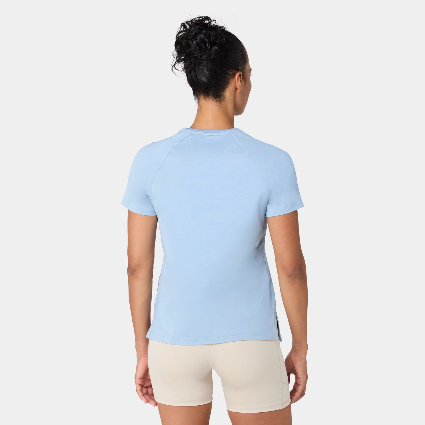 تيشيرت خفيف - أزرق مغبر 