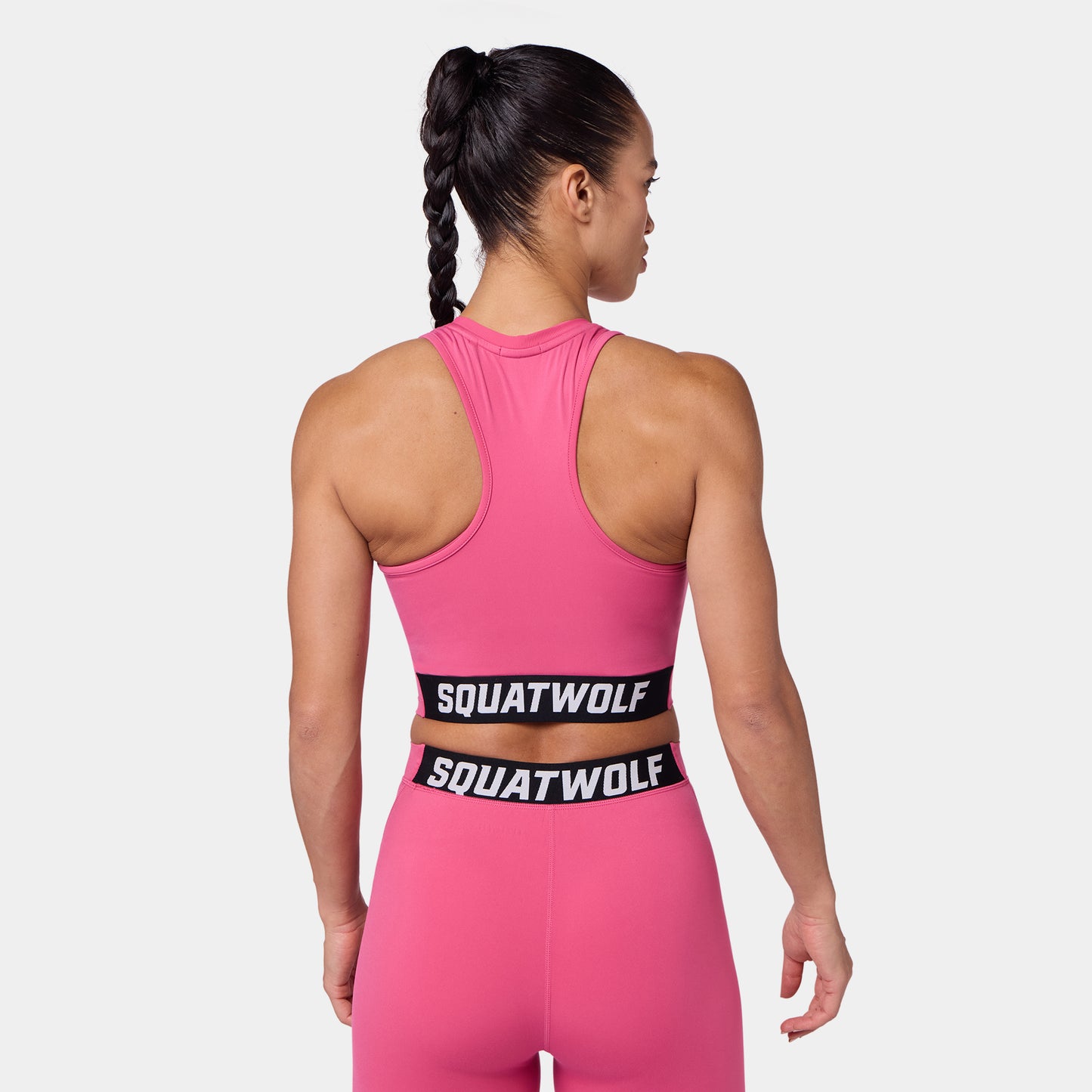 Performance Crop Tank - Carmine