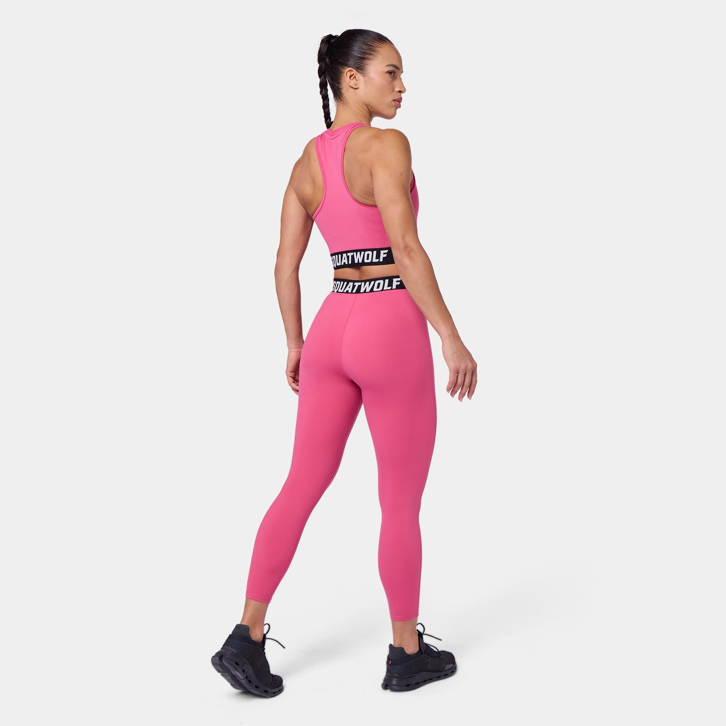 Performance Crop Tank - Carmine