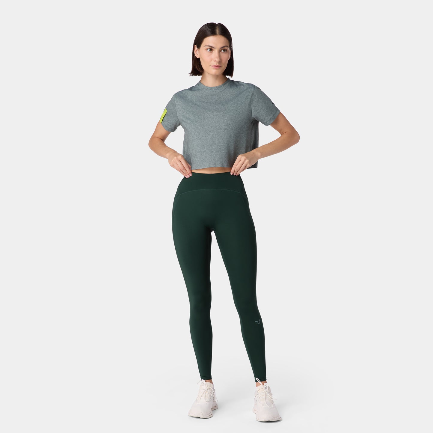 نيوتك تيشيرت آكت دراي® مرتفع - فستقي مارل