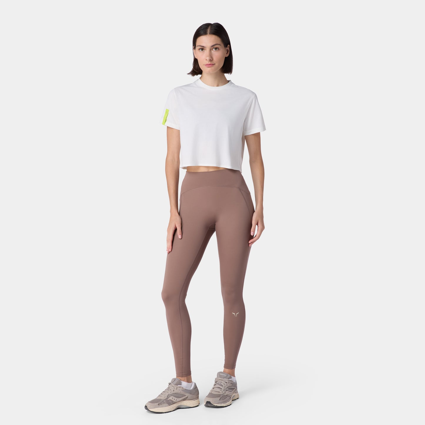 Neotech ACTDRY® Crop T-shirt - Pearl White
