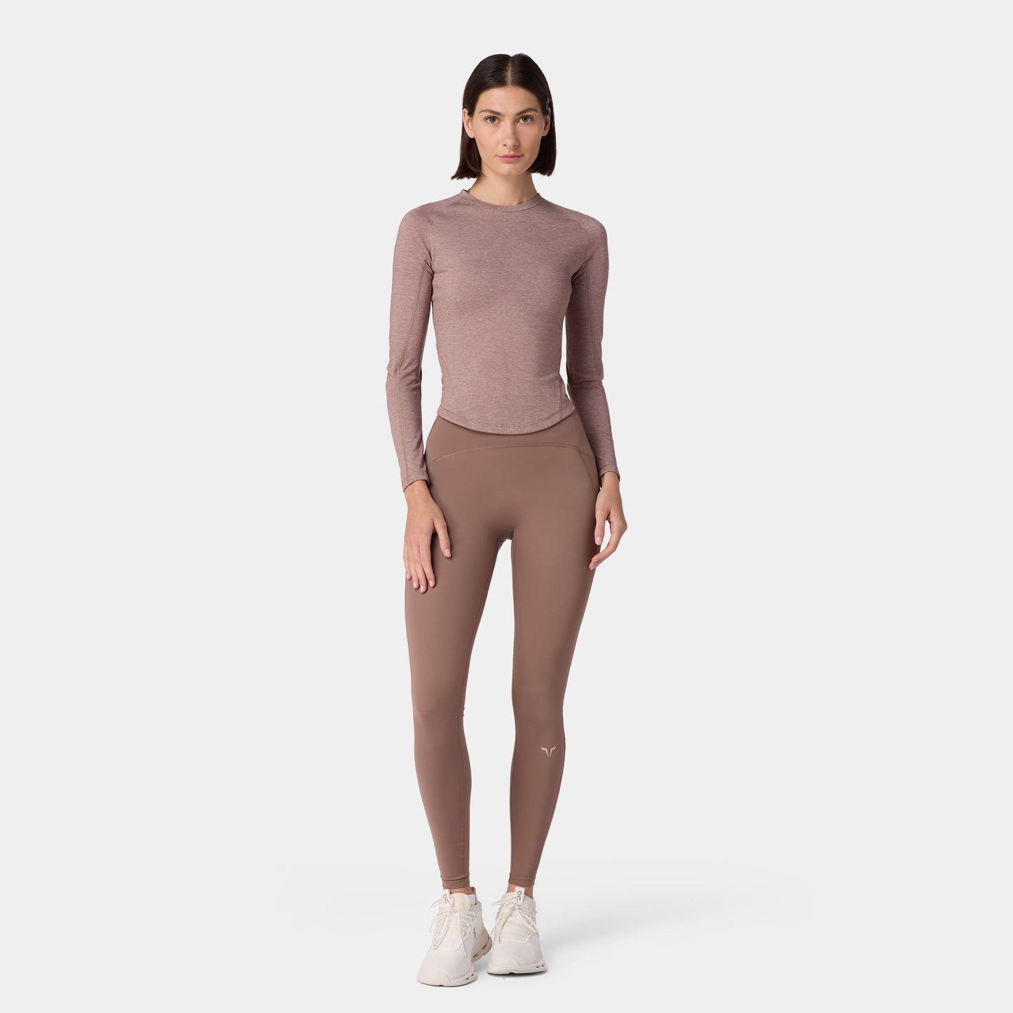 Neotech ACTDRY® Long Sleeves T-shirt - Deep Taupe Marl