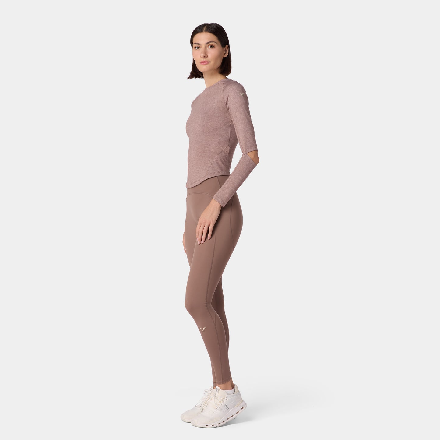 Neotech ACTDRY® Long Sleeves T-shirt - Deep Taupe Marl