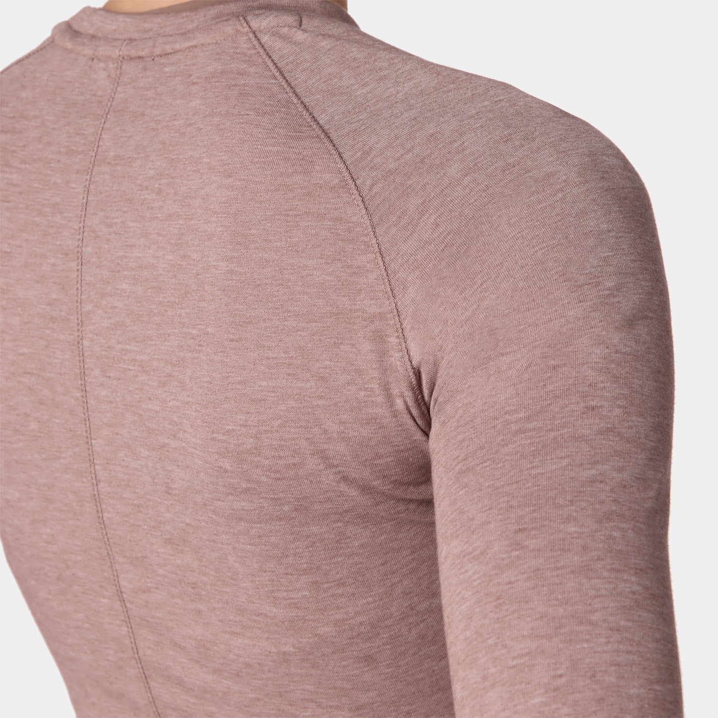 Neotech ACTDRY® Long Sleeves T-shirt - Deep Taupe Marl