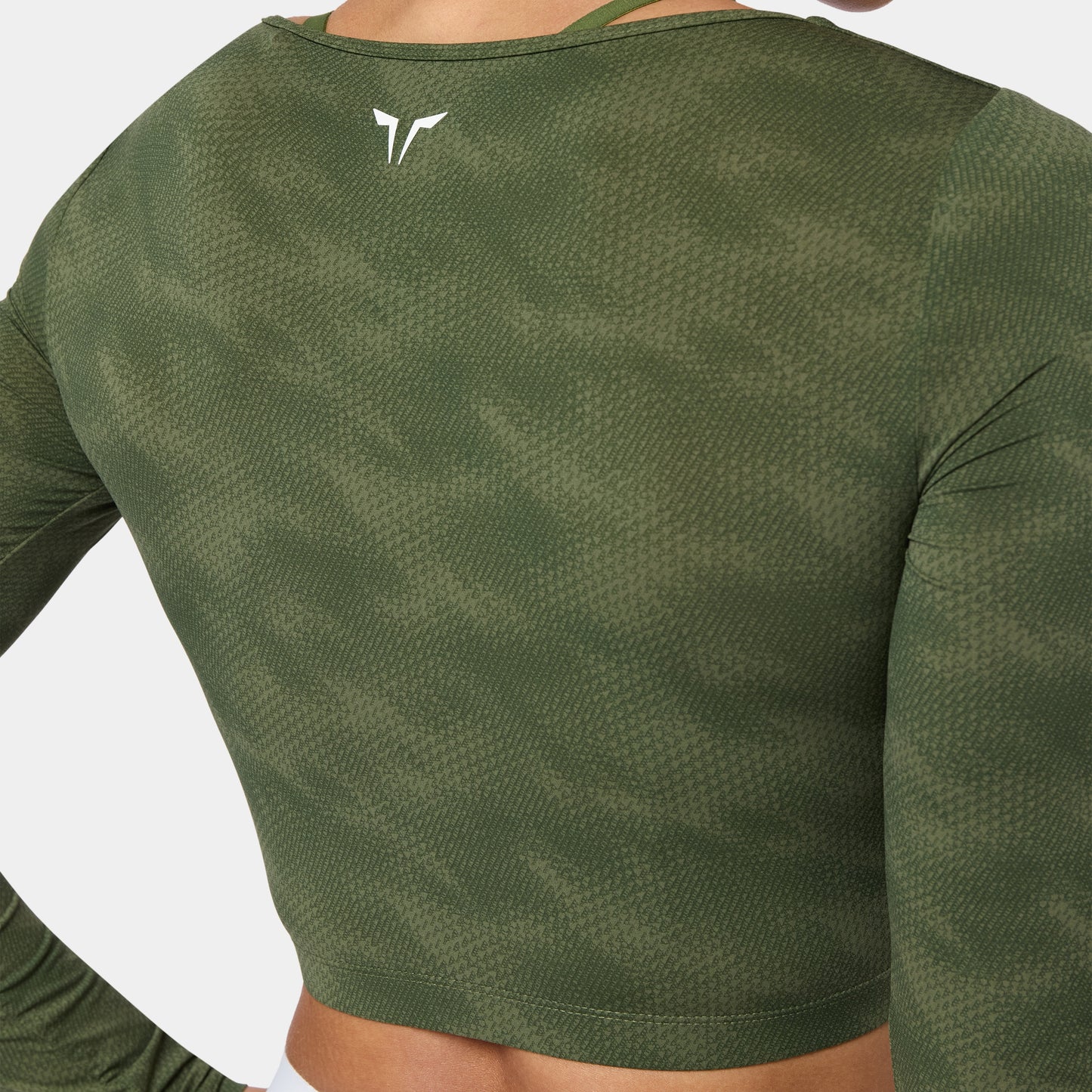 Warrior Crop Top - Cypress Sandstorm Print