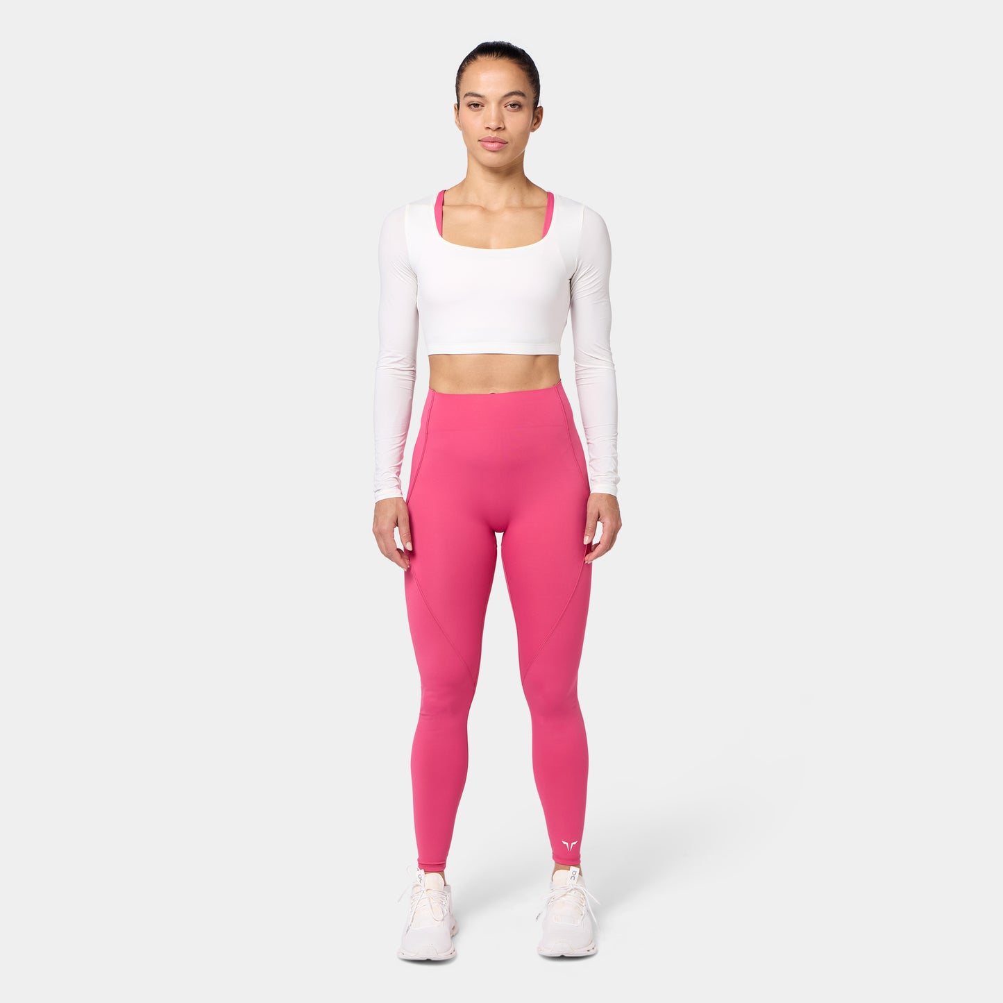 توب وارير مرتفع - أبيض لؤلؤي