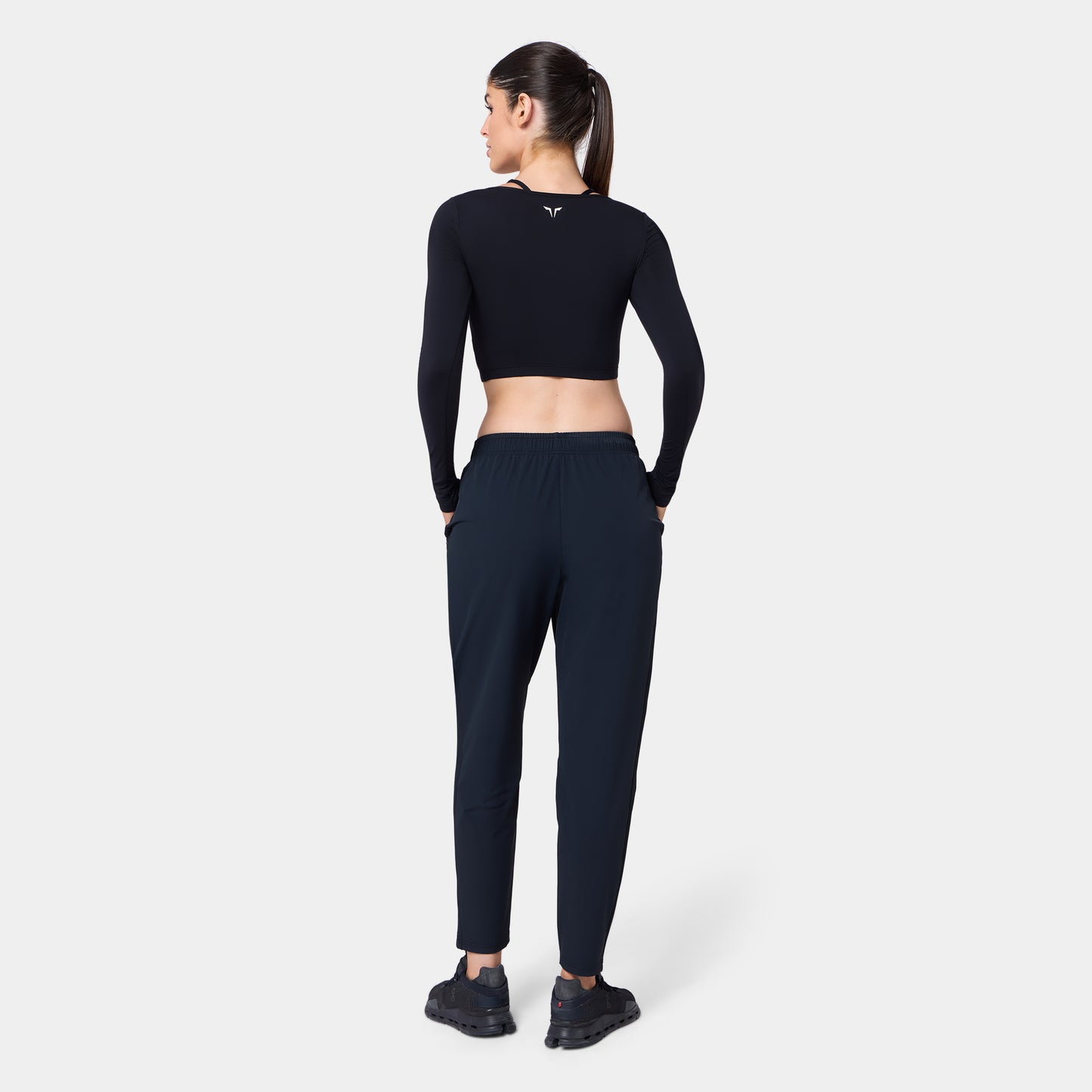 Warrior Crop Top - Black