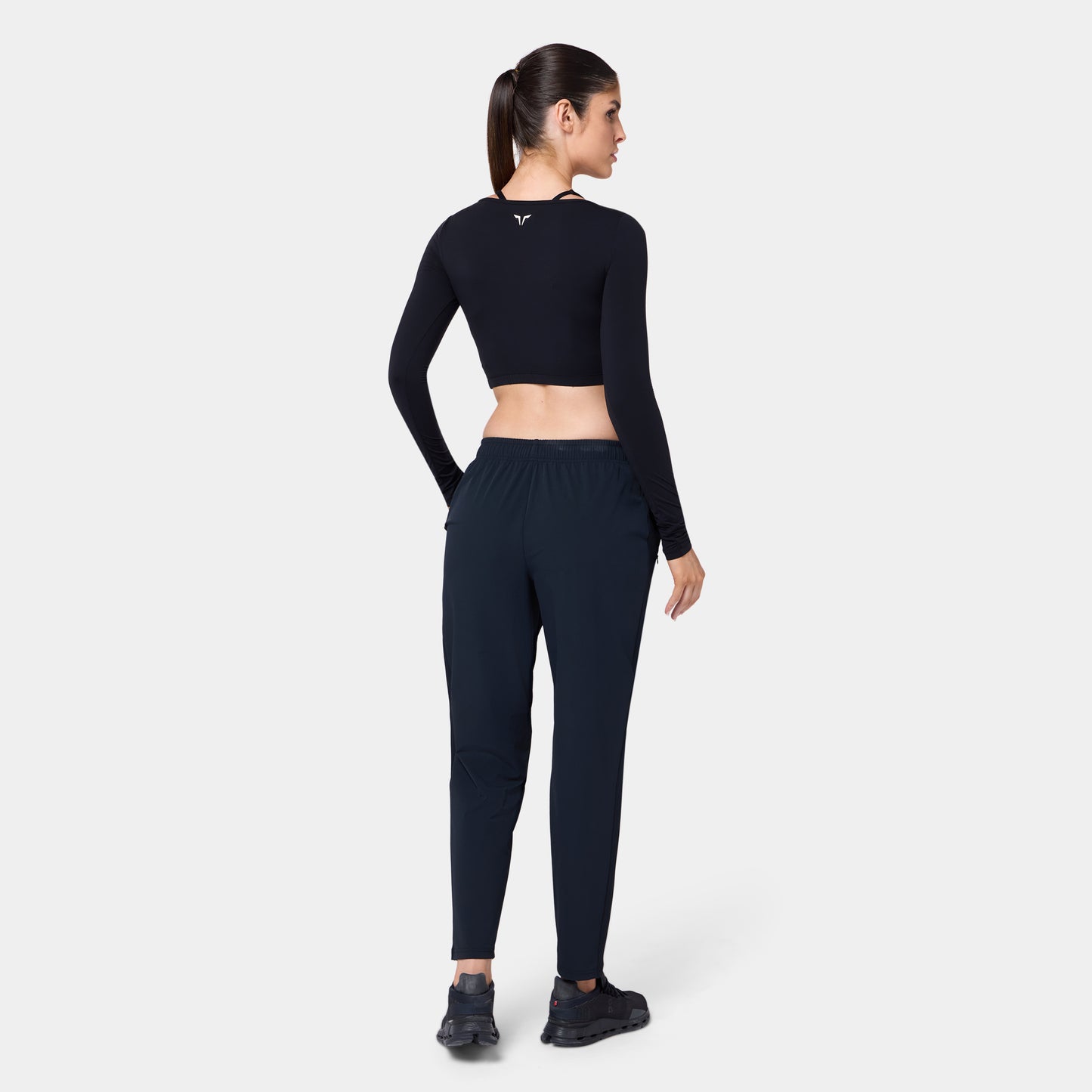 Warrior Crop Top - Black