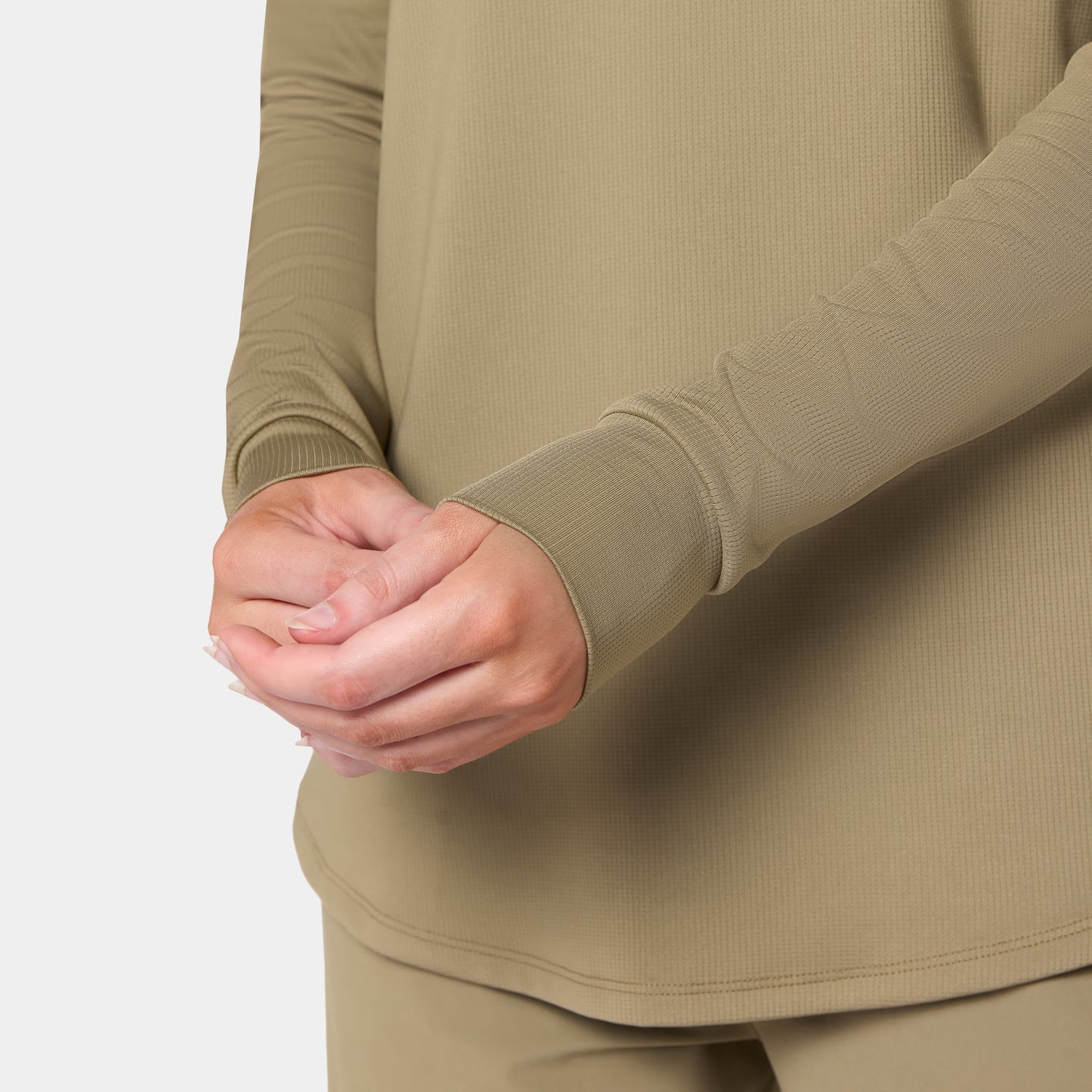 آكت دراي® موديستي بأكمام طويلة - زيتوني