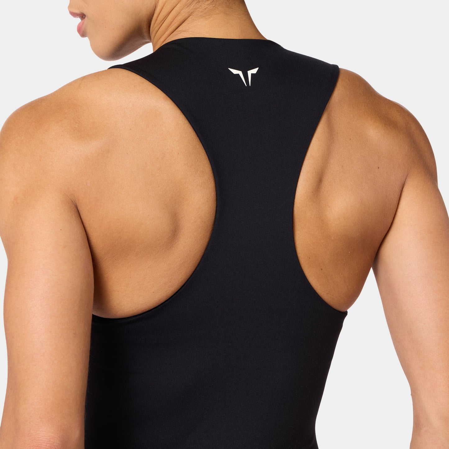 جمبسوت مع سحاب أمامي - أسود