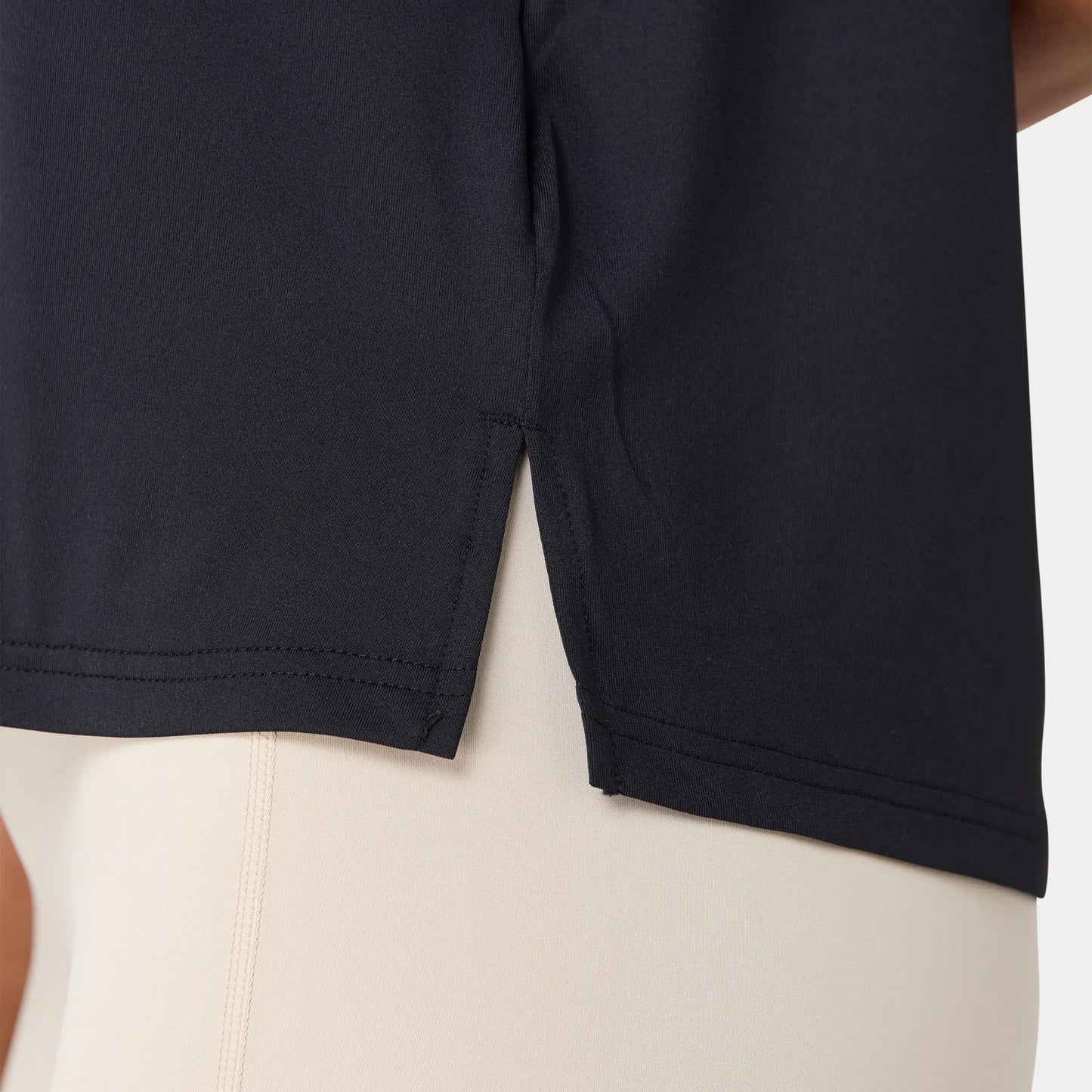 Lightweight Crew Neck Tank - Black