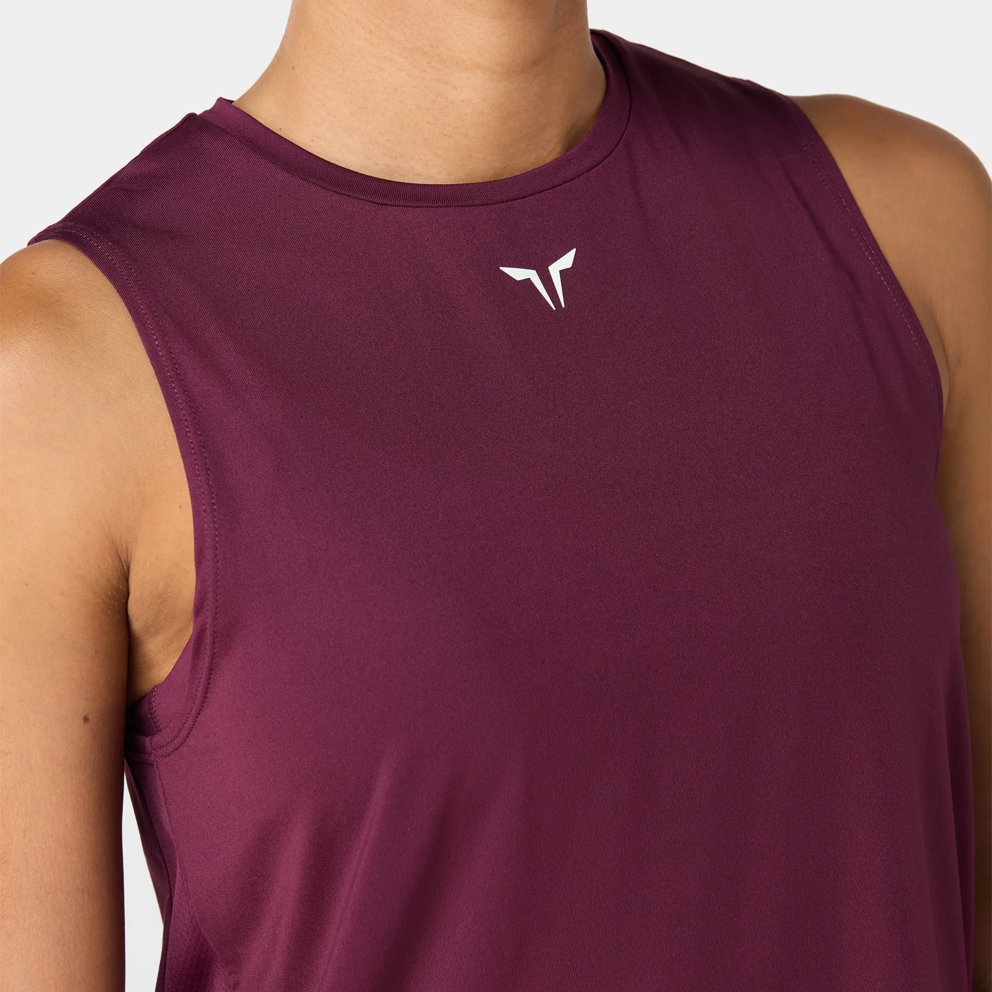 Lightweight Crew Neck Tank - Fig