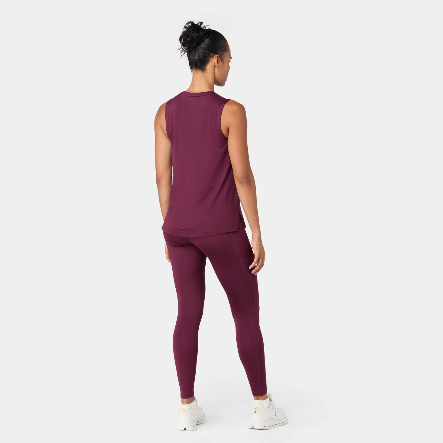 Lightweight Crew Neck Tank - Fig