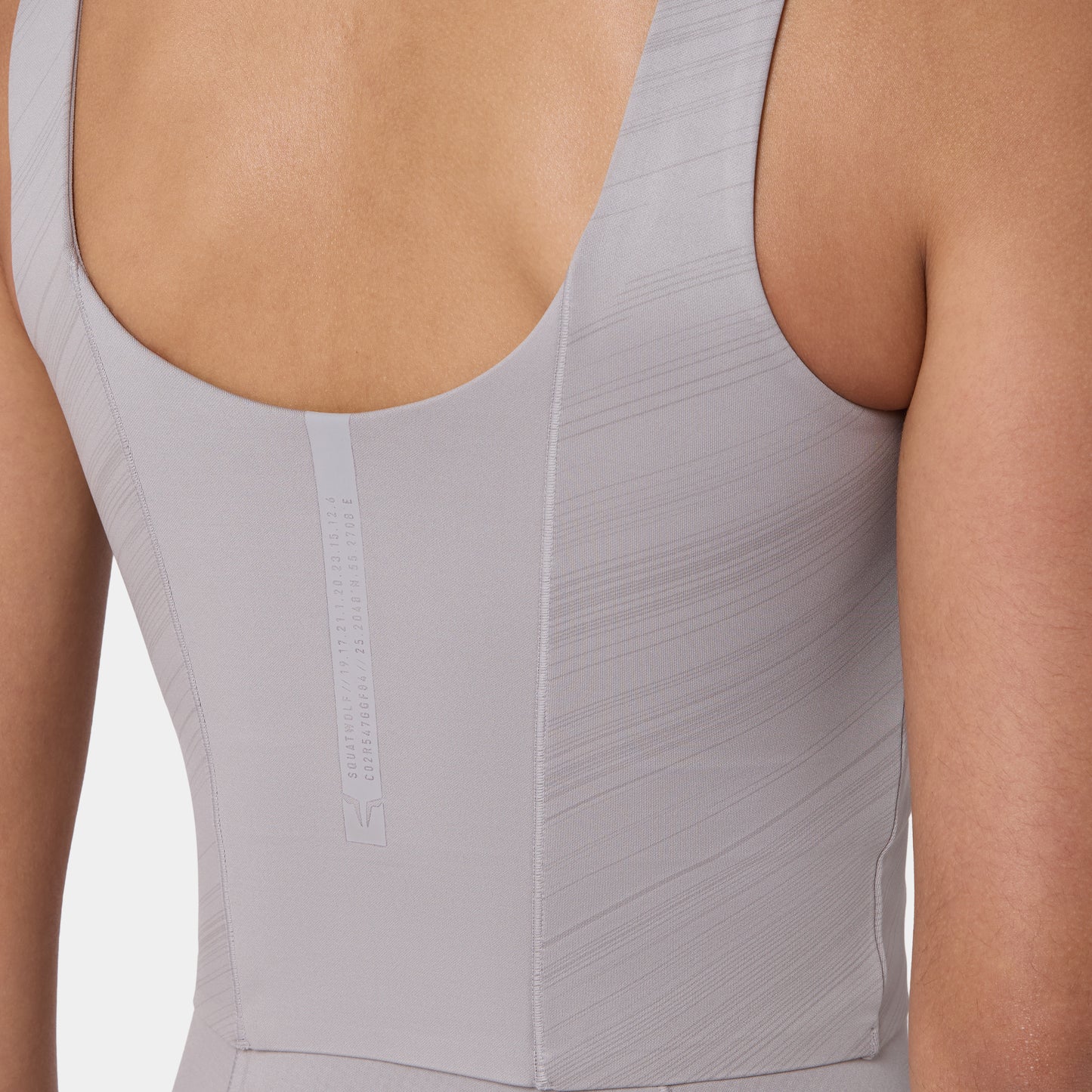 ACTDRY® Built In Bra Pro Tank - Opal Grey