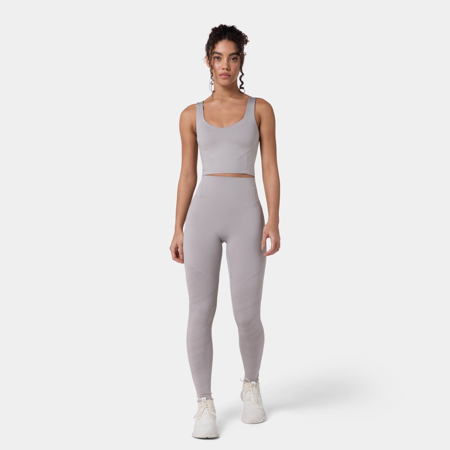 ACTDRY® Built In Bra Pro Tank - Opal Grey