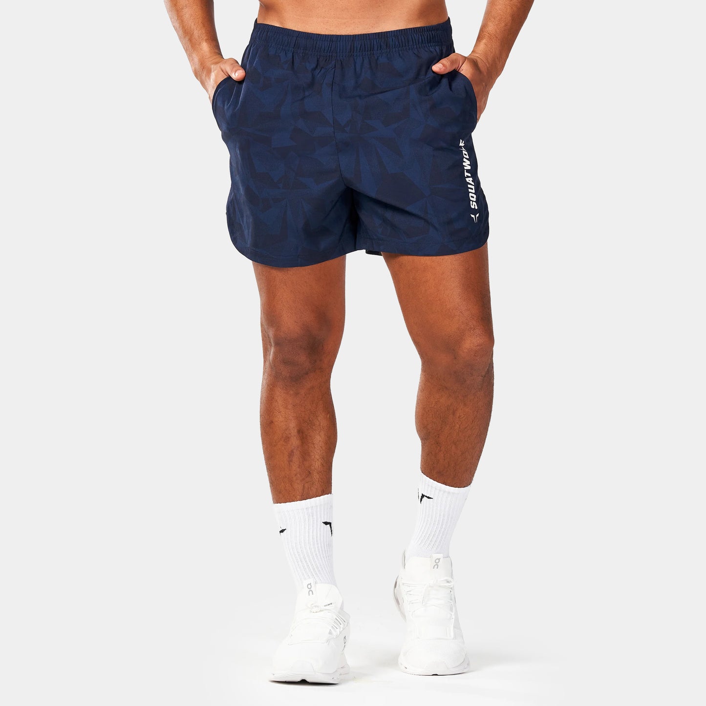 Warrior 5" Shorts 2.0 - Navy Dot Camo