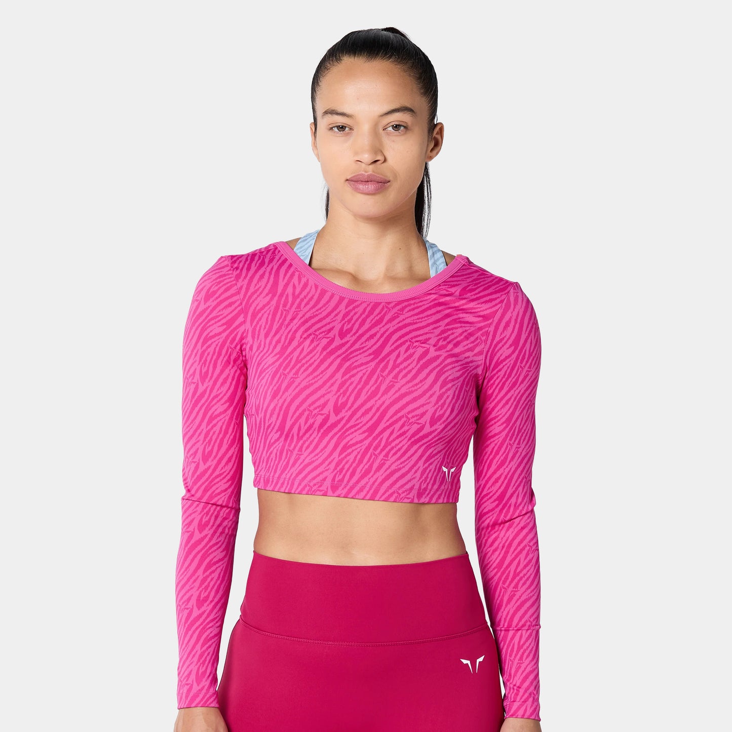 توب واريور 2.0 قصيرة - طبعة قرمزي فاتح