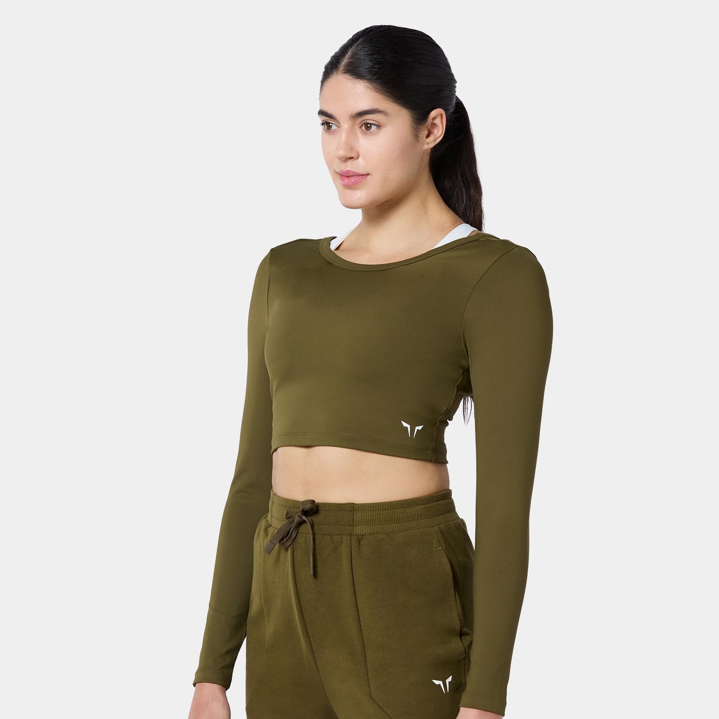 توب ايسينشال واريور 2.0 -زيتوني داكن