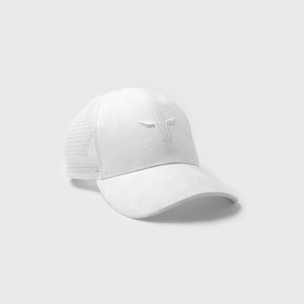 Wolf Trucker Cap - White