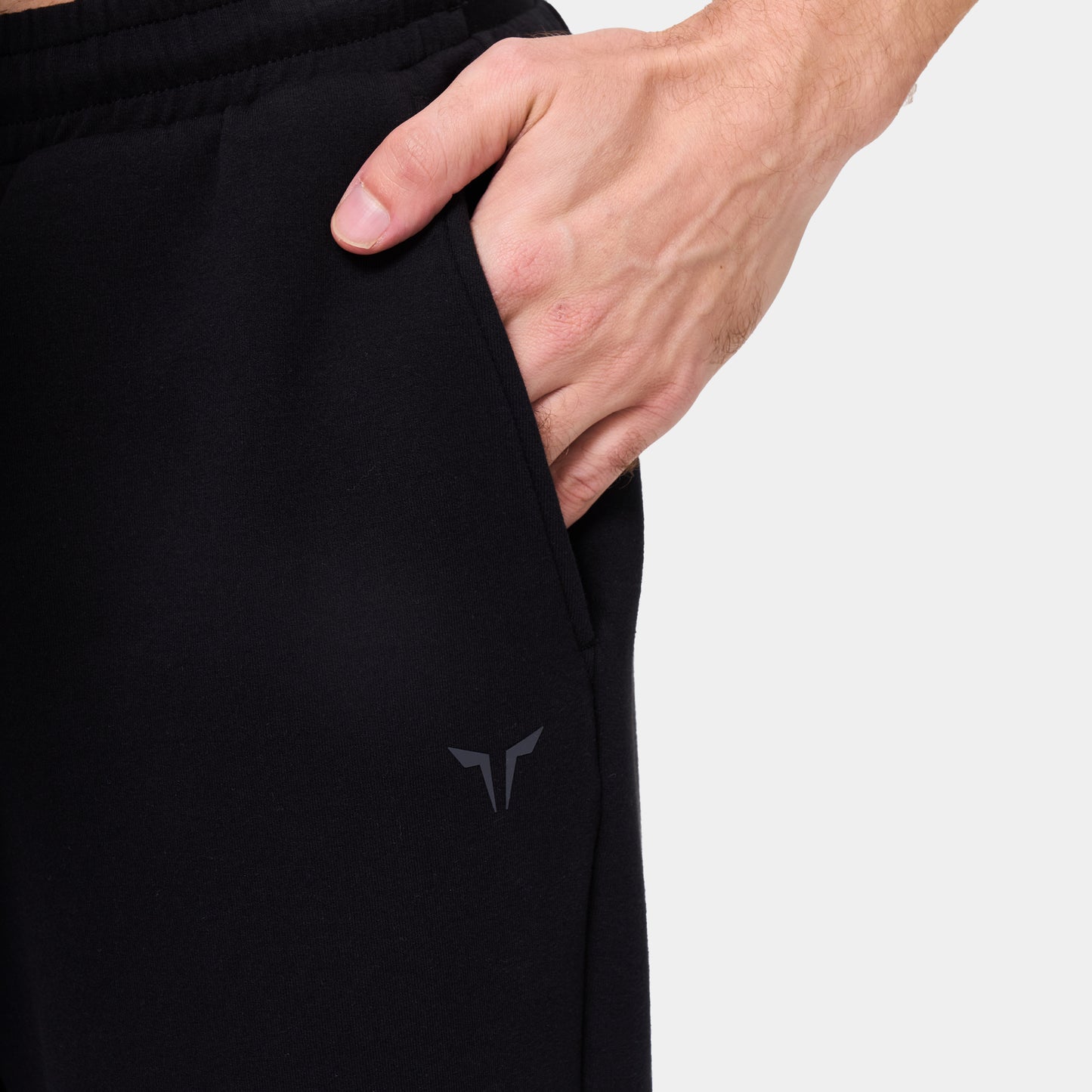 Wordmark Regular Joggers - Black