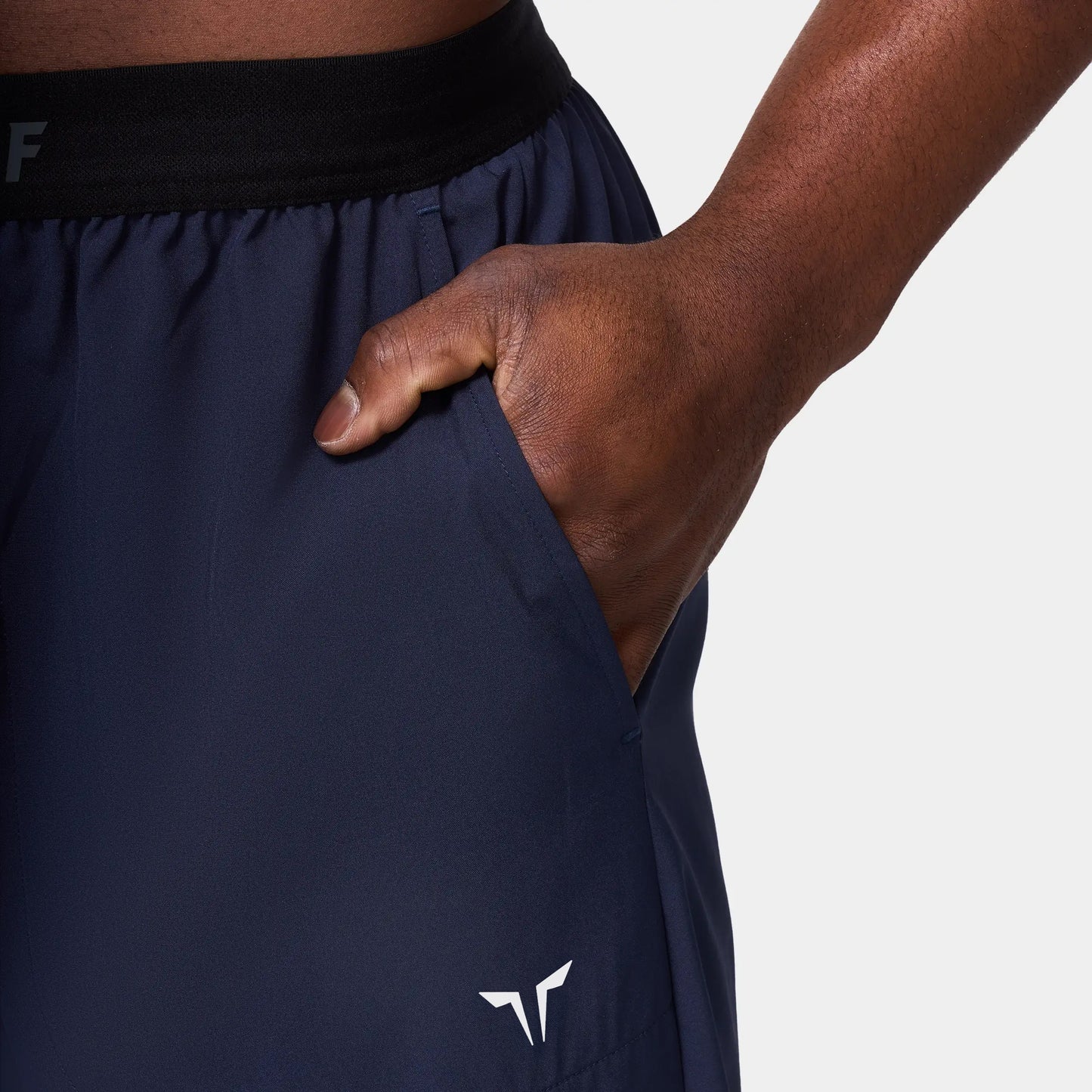 Woven Stretch Joggers - Navy