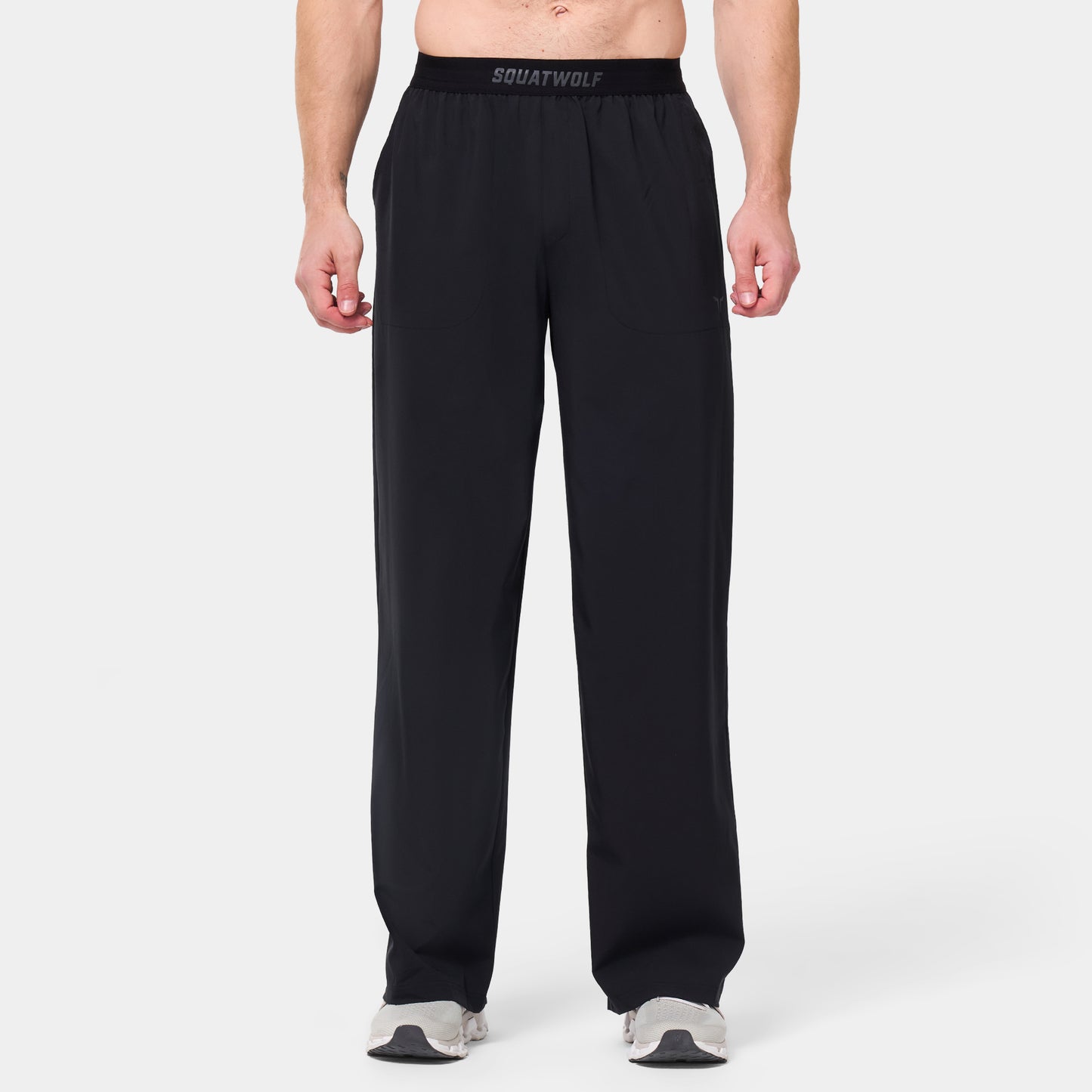 Woven Stretch Joggers Asphalt Edition - Black