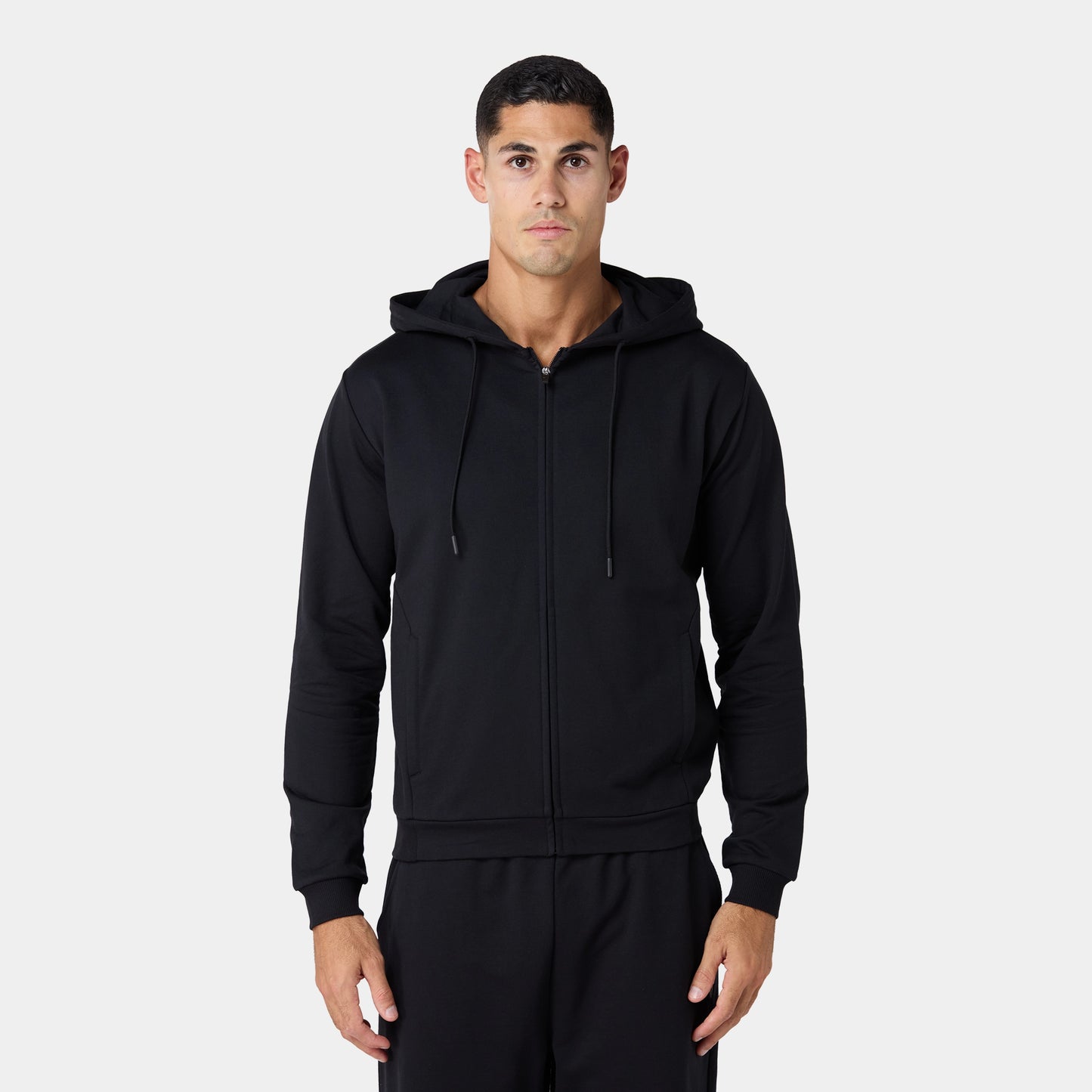 Regular Sweat Hoodie - Black