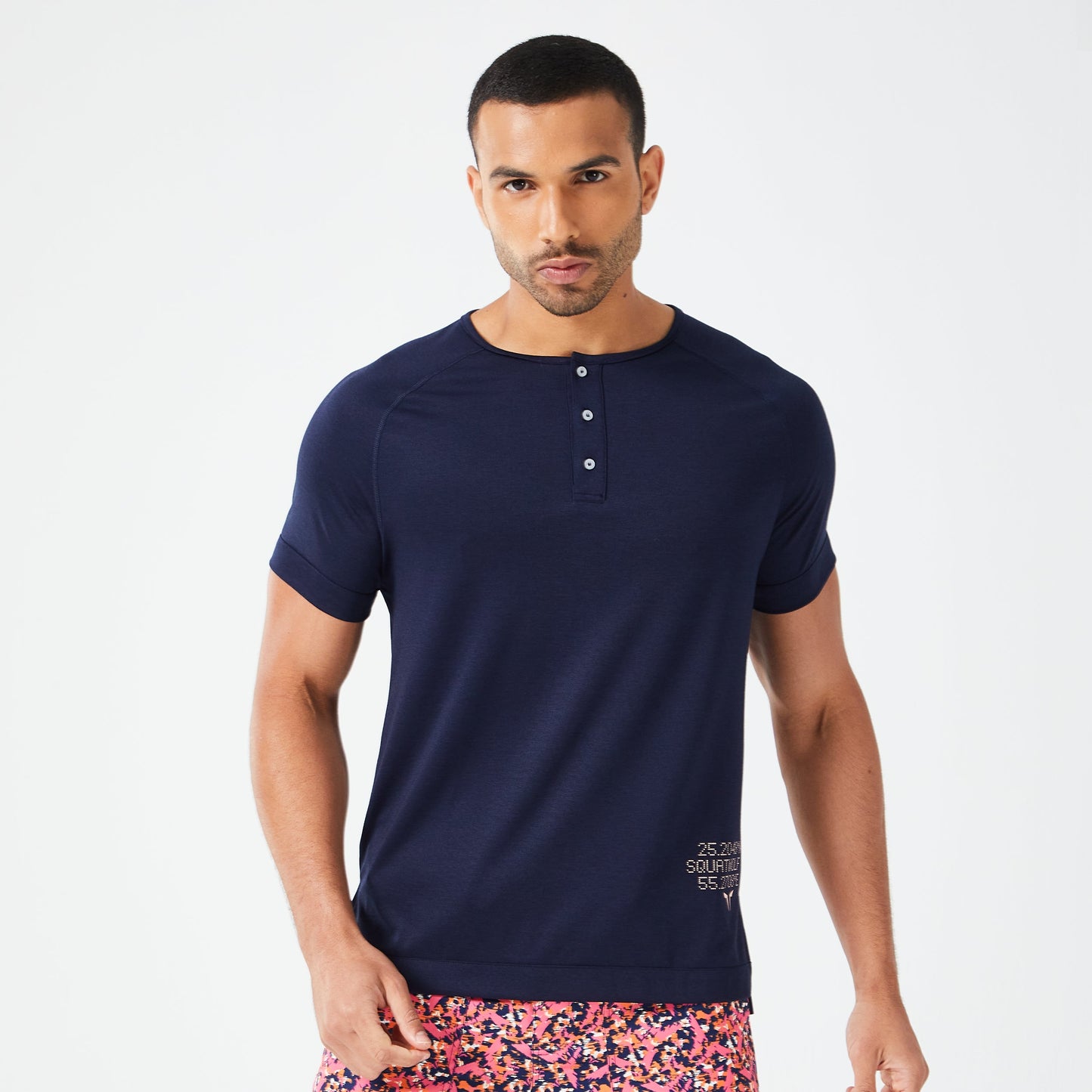 تيشيرت كود هينلي - كحلي