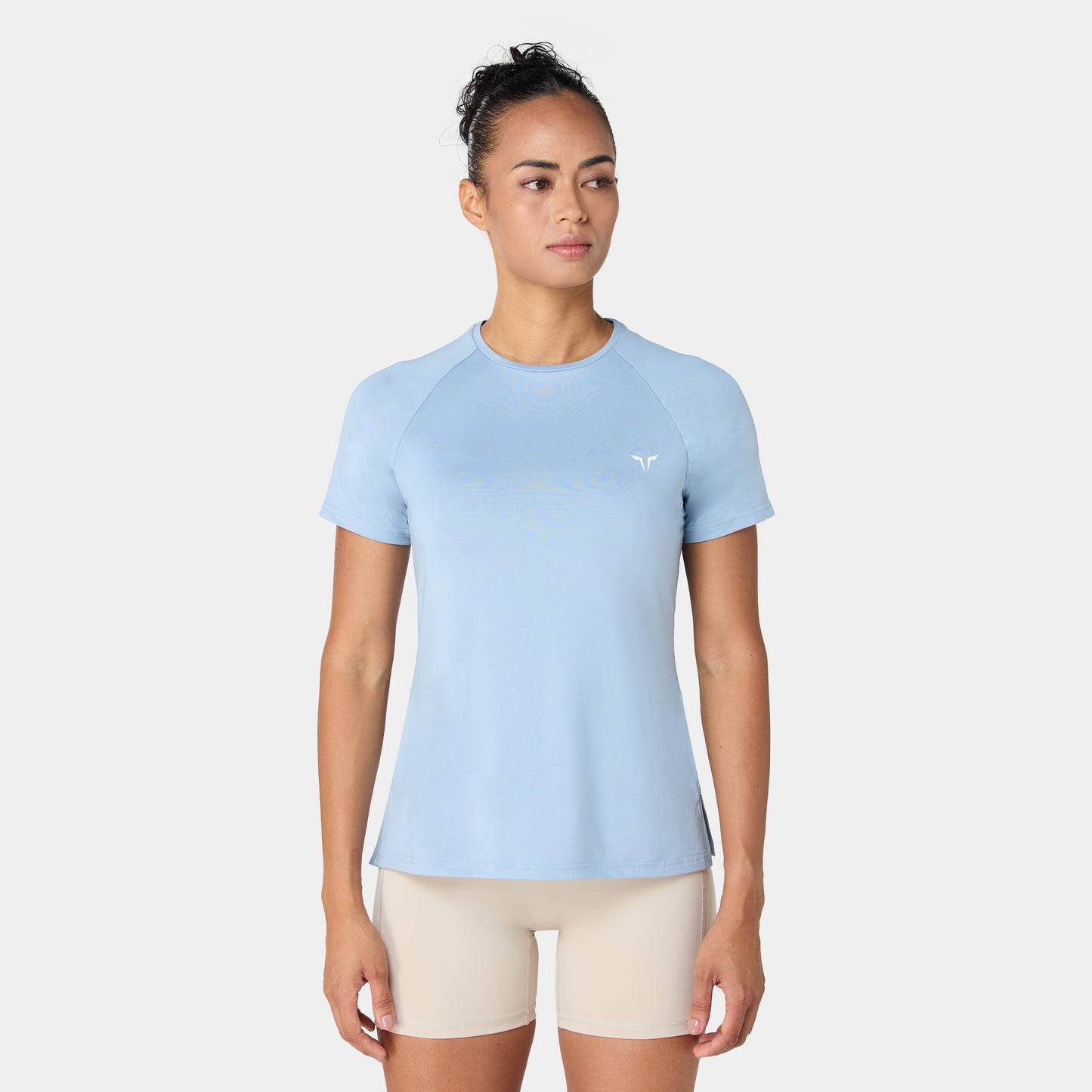 تيشيرت خفيف - أزرق مغبر 