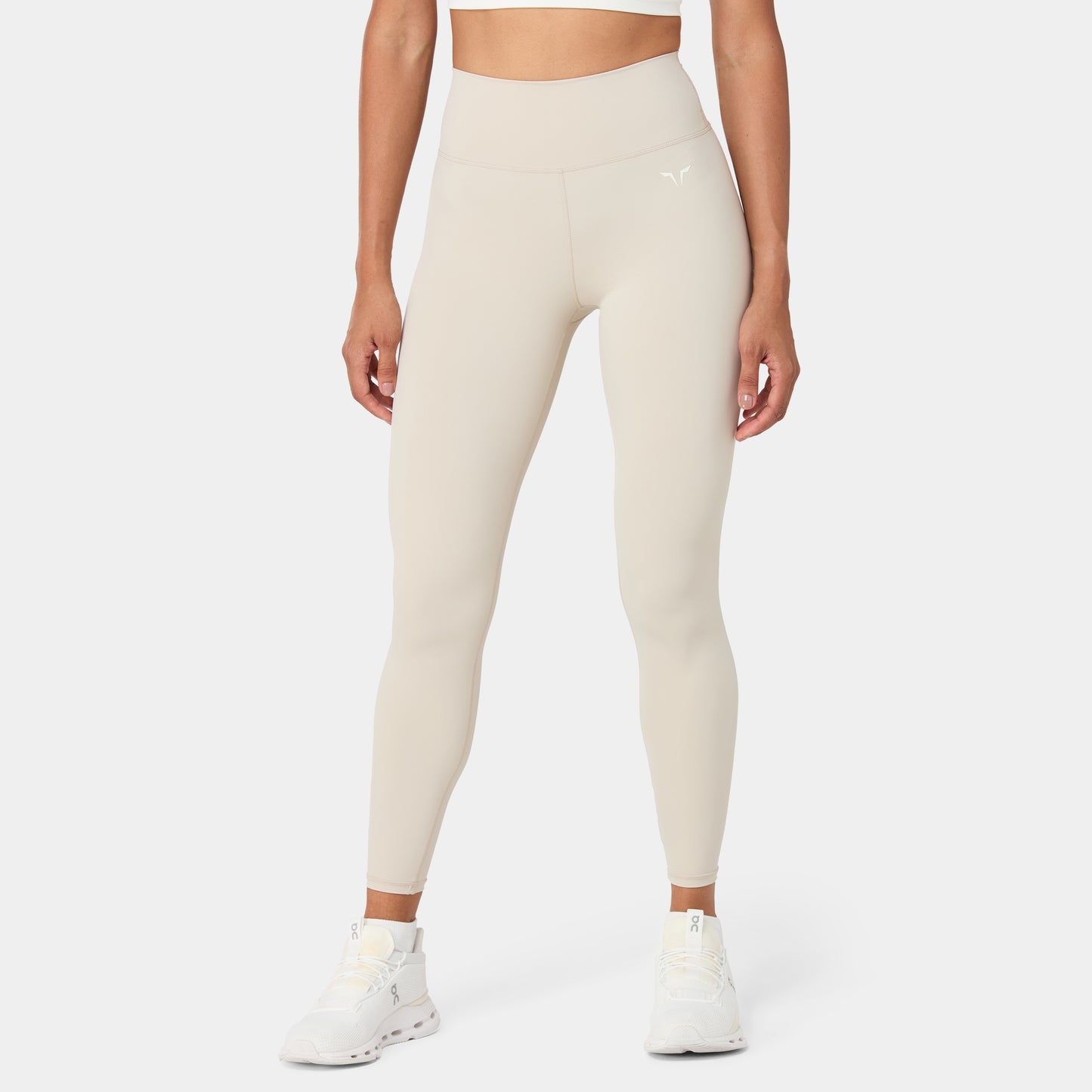 ليقينز بخصر مرتفع 27" - فضي مطفي