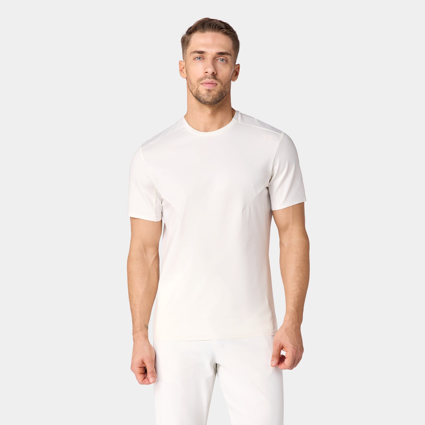 تيشيرت قطن بيما آكت دراي® - أبيض لؤلؤي