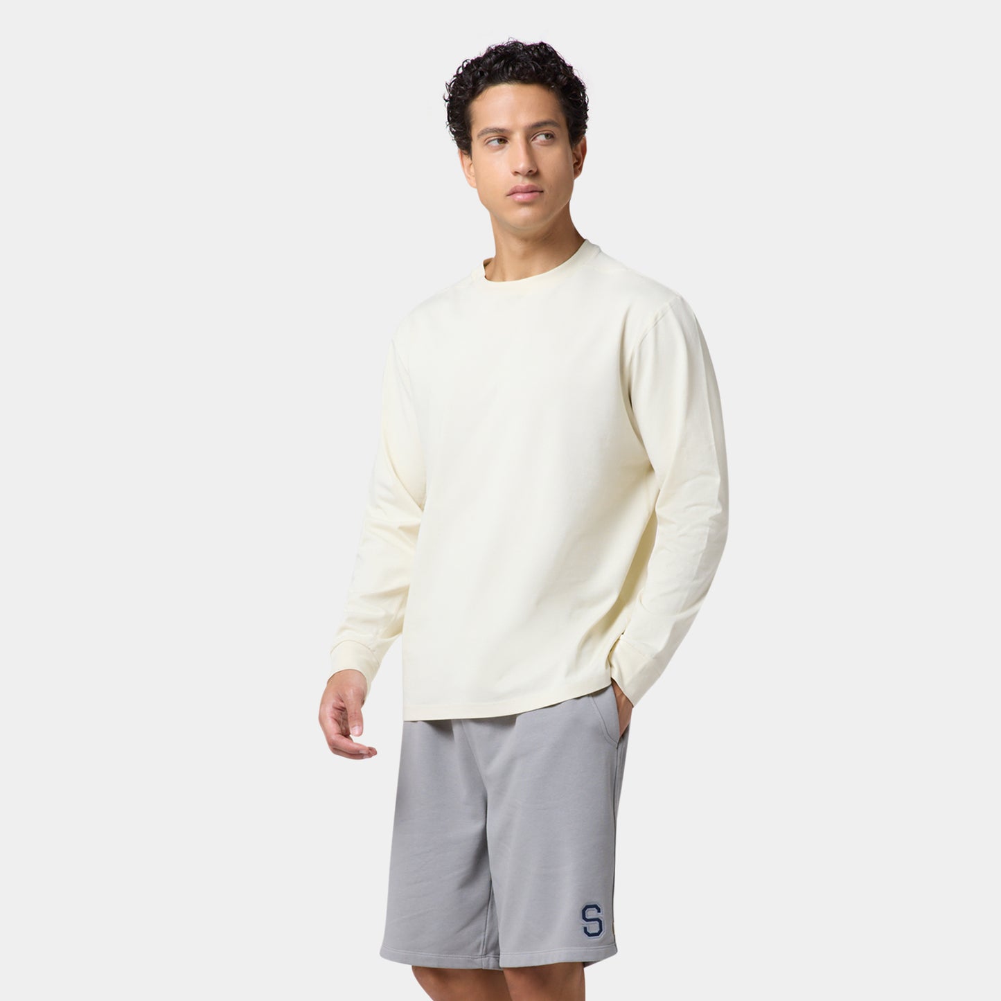 Authentic Long Sleeves Legacy T-shirt - Ecru