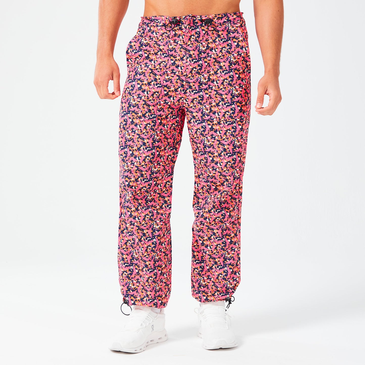 بنطال كود بارا - تمويه وردي فاقع